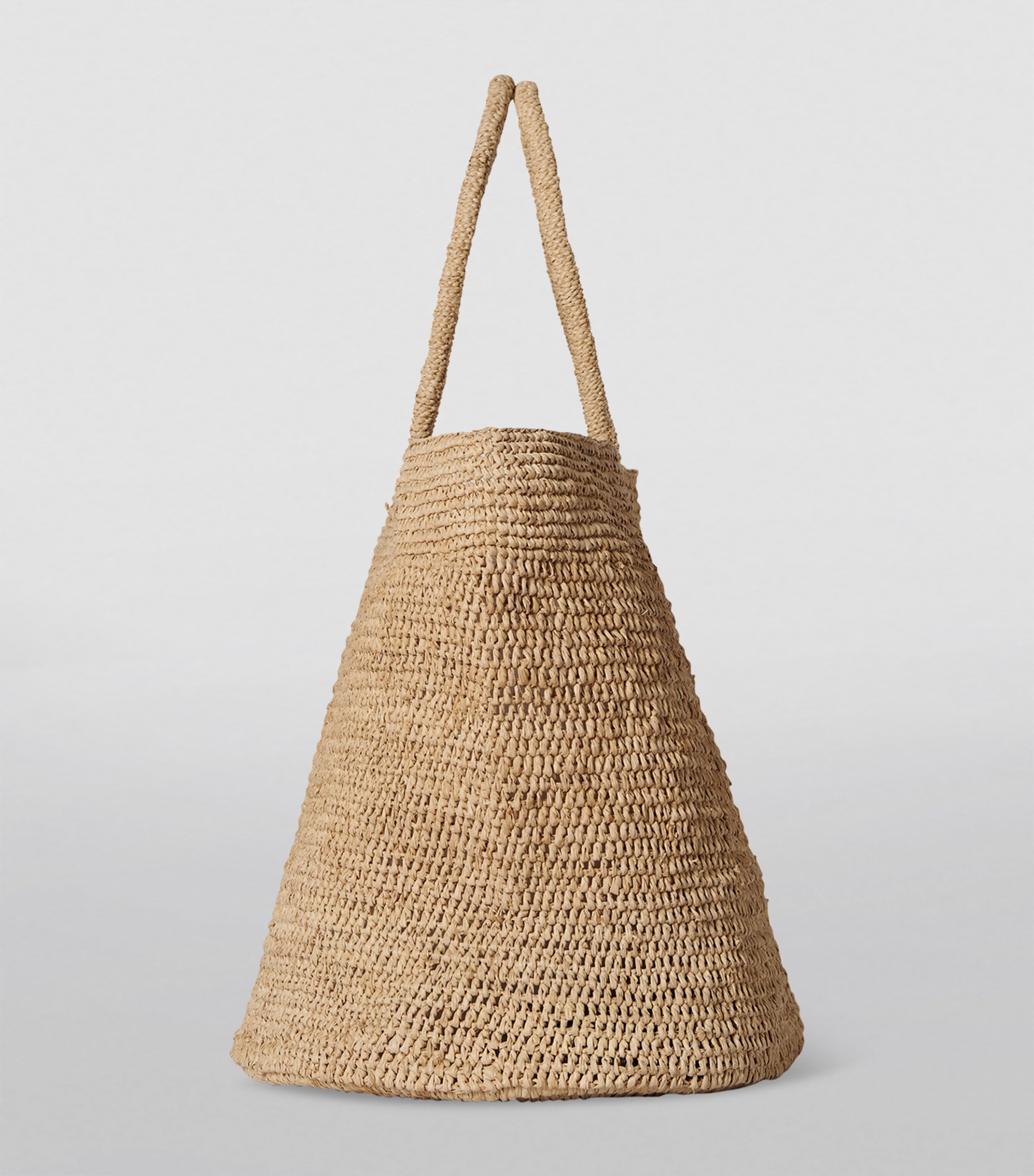 The Row Beige Oregon Raffia Tote Bag | Harrods JP