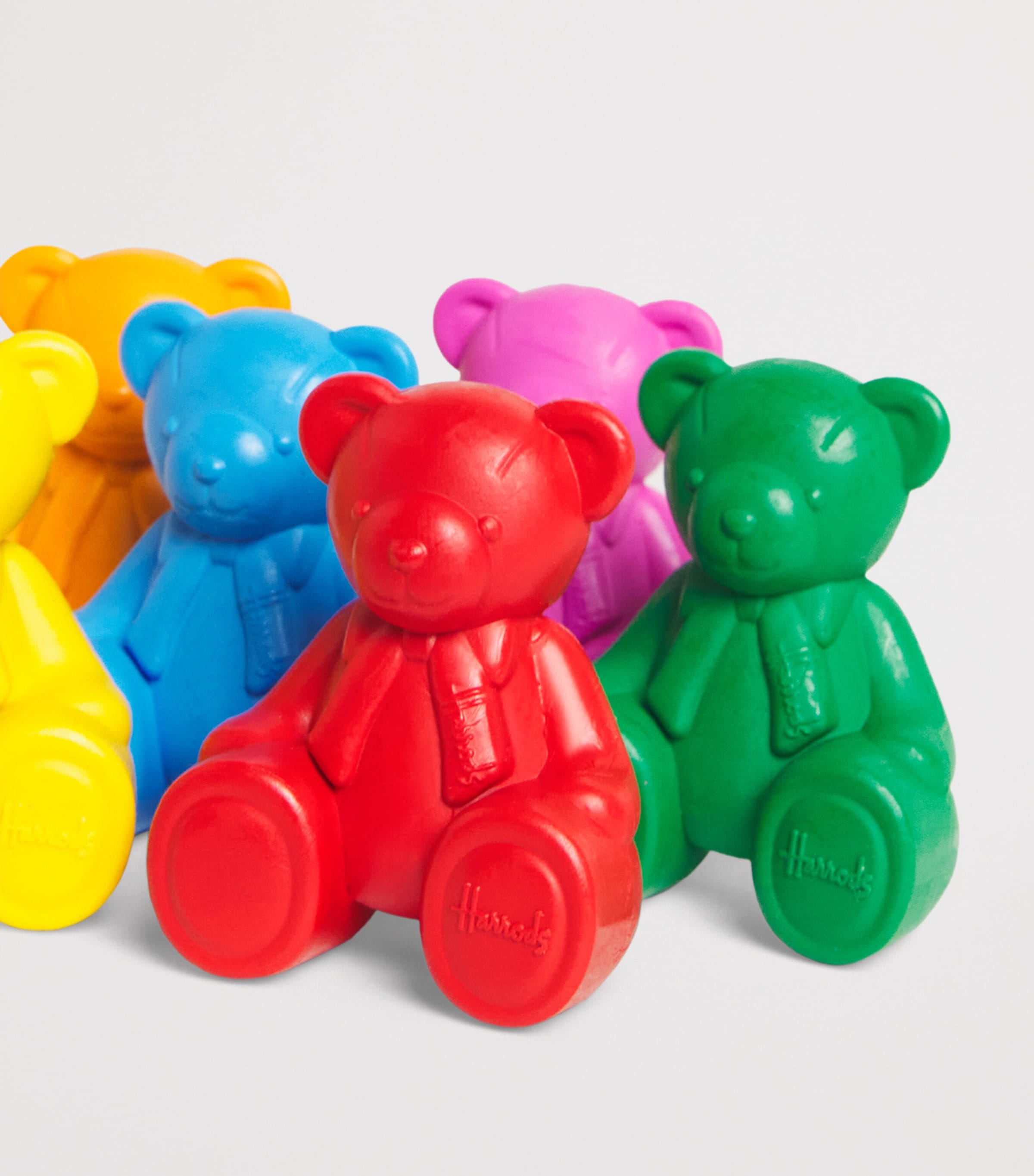 Bear Crayons (Set of 6) BLUE Image 3