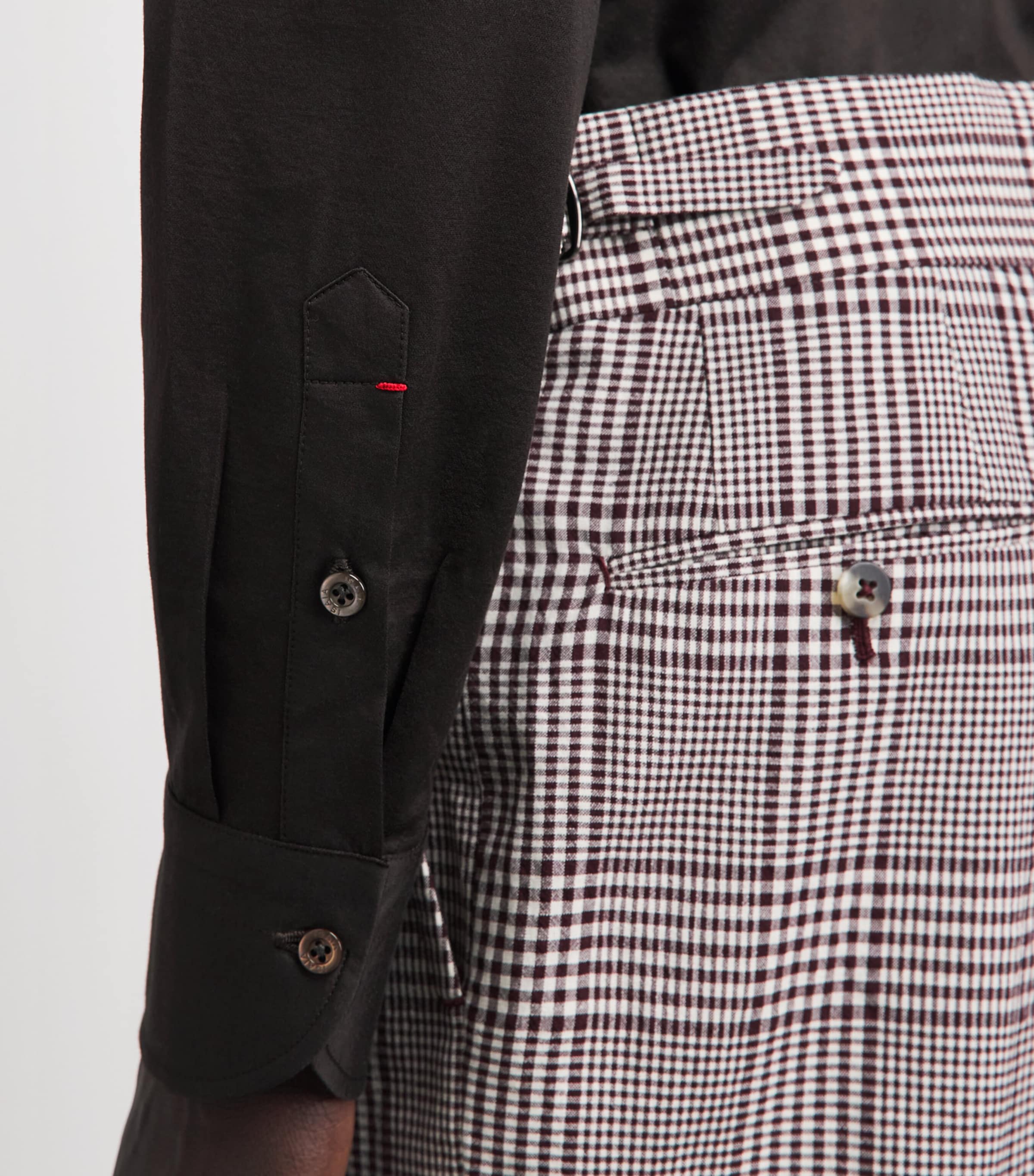 Isaia Mens Cotton Jersey Shirt Image 3