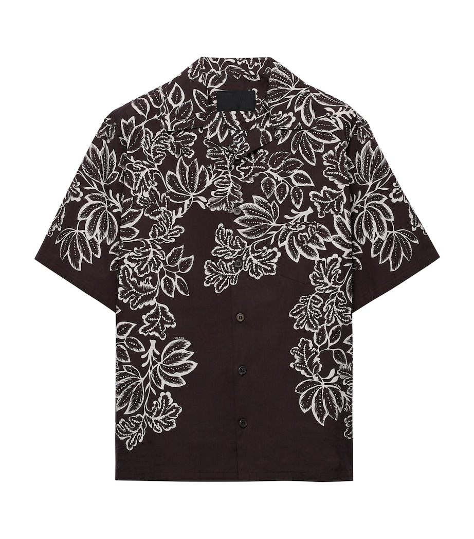 Cotton Printed Bowling Shirt F0003 Image 1