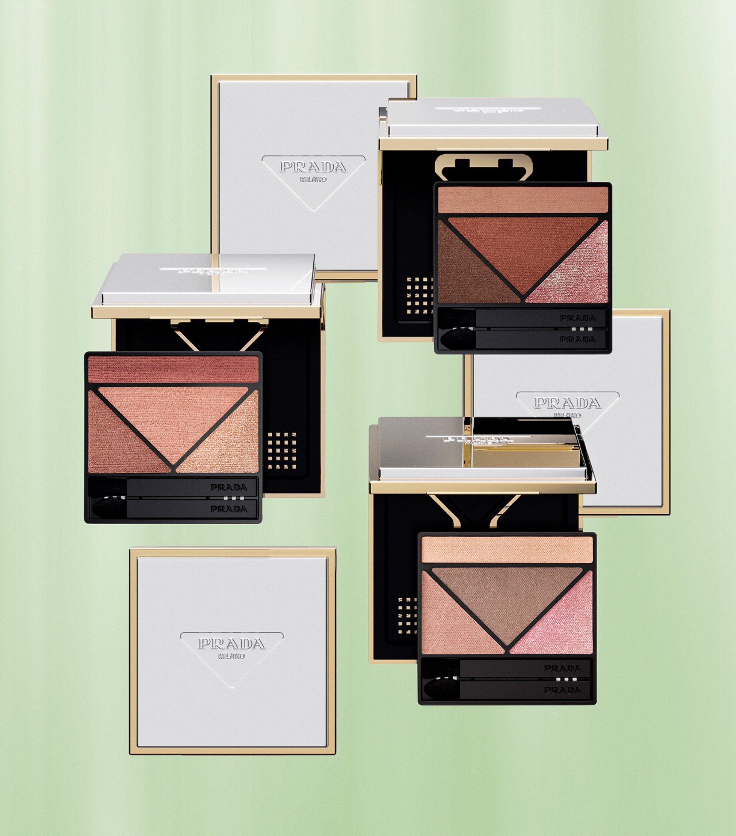 Prada Beauty Dimensions Durable Multi-Effect Eyeshadow Palette - Refill Peony Image 6