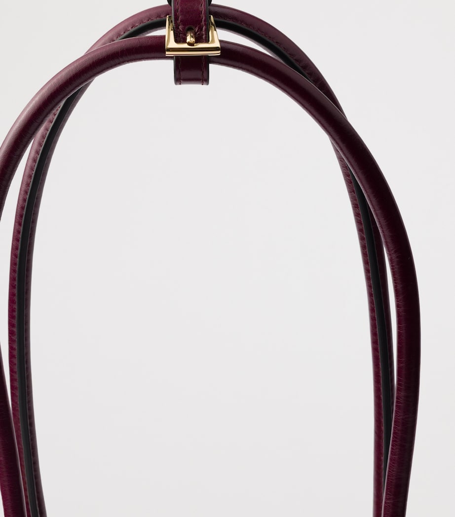 Prada Large Leather Bonnie Top-Handle Bag Image 5