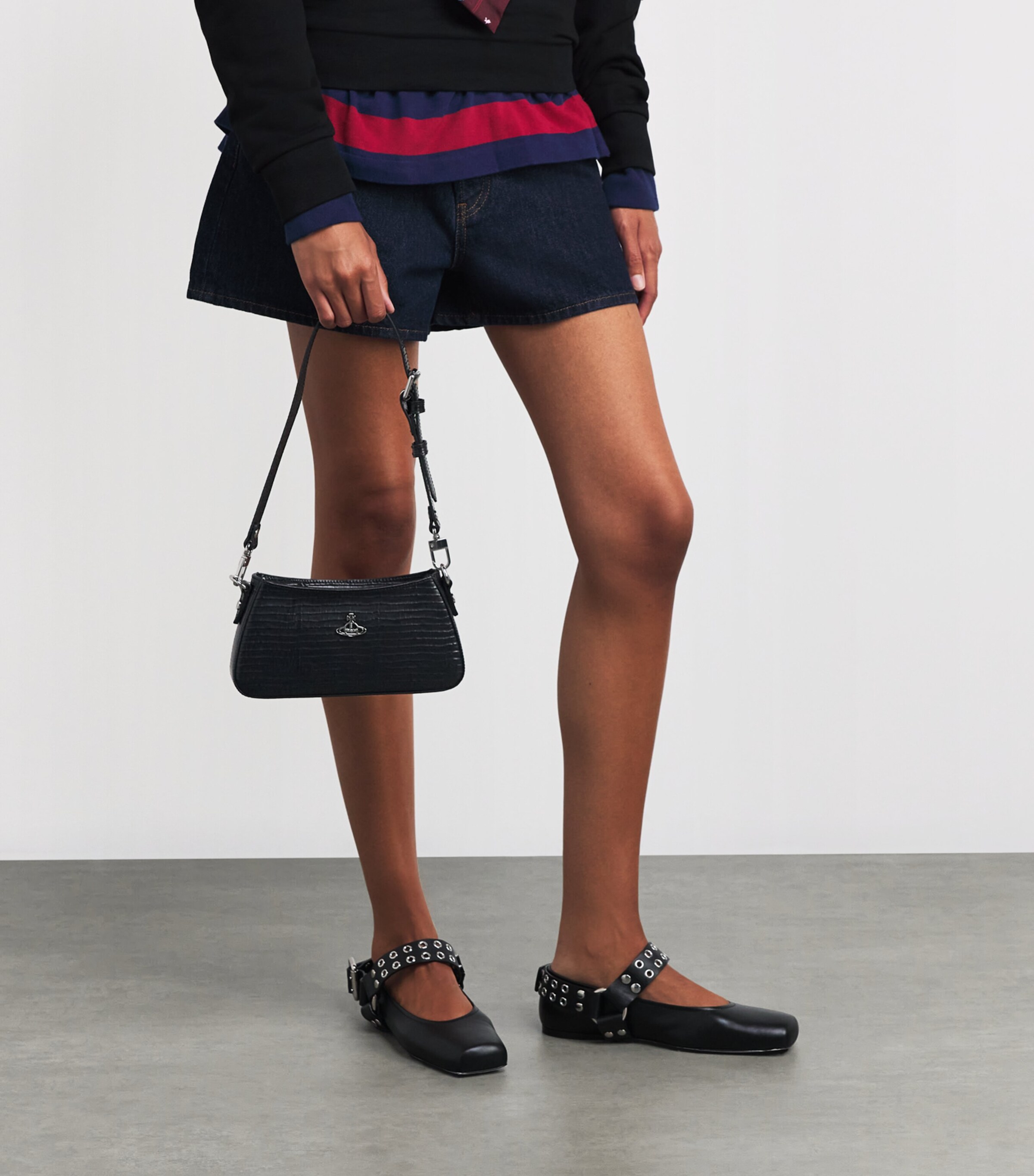 ★送料関税込★Vivienne Westwood TASHA ショルダーバッグ SAFFIANO PRINTED TASHA ショルダーバッグ(CHELSEA TARTAN