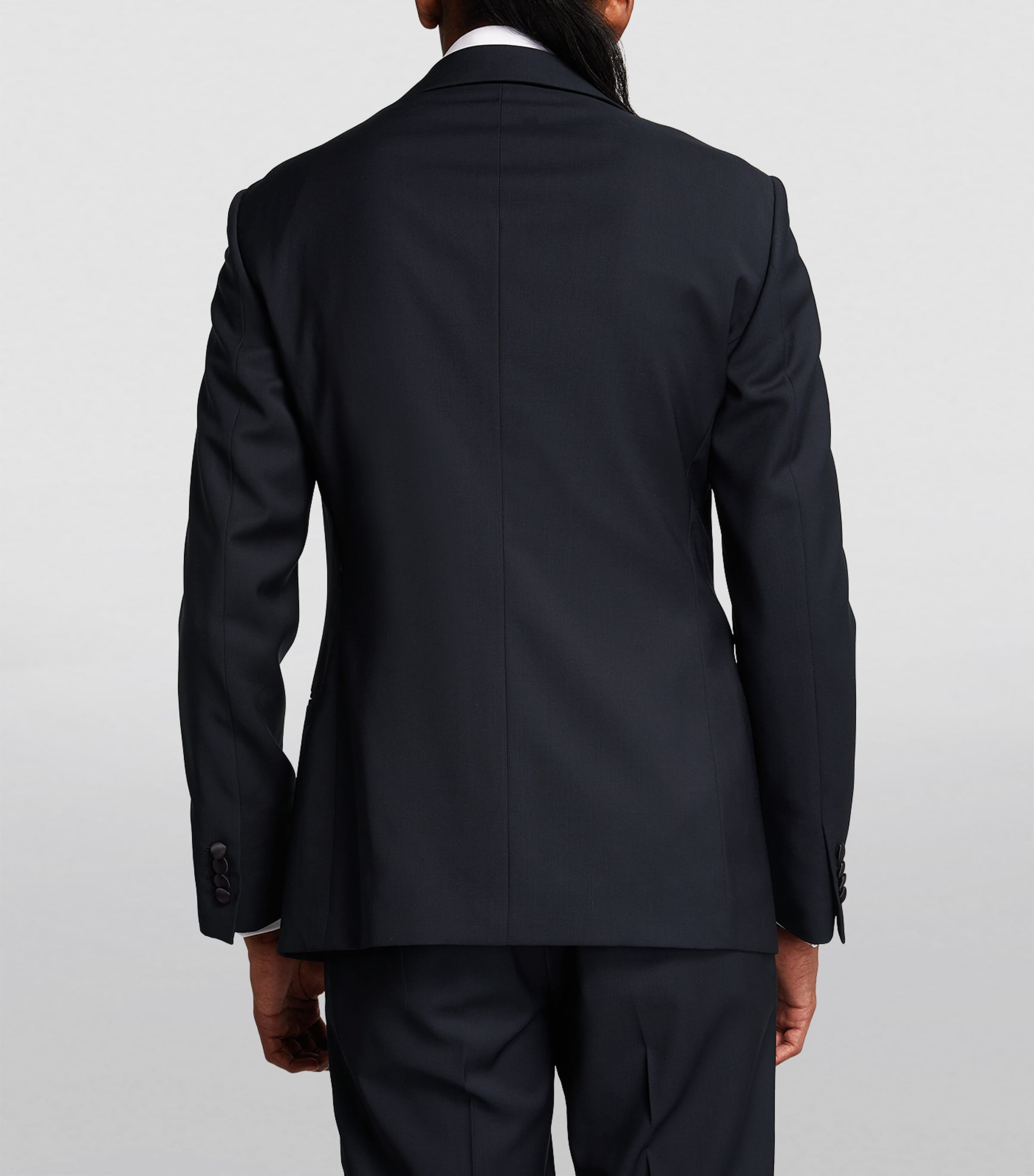 Virgin Wool-Silk 2-Piece Soho Tuxedo UBUV Image 4