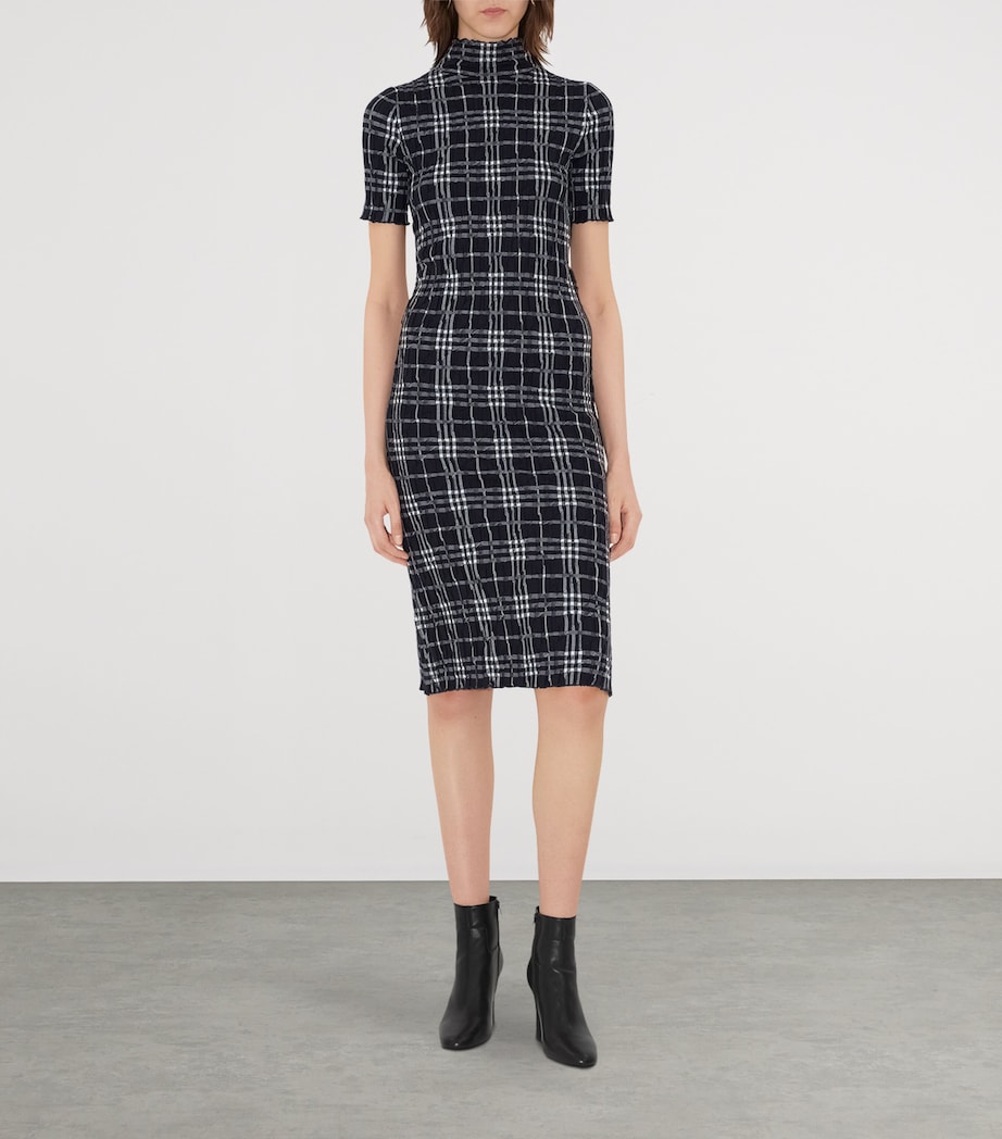 Leather Trinket Heeled Boots 90 BLACK Image 2