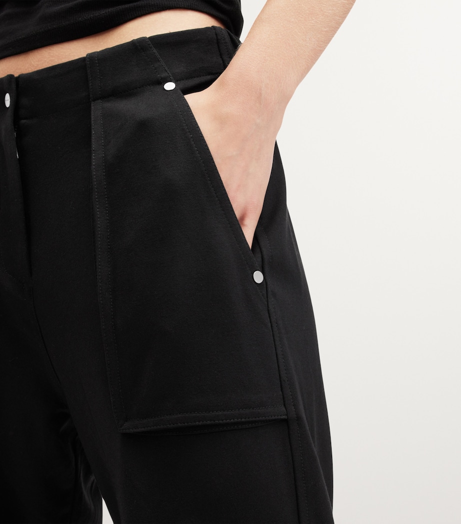 Freda Cargo Trousers BLACK Image 8