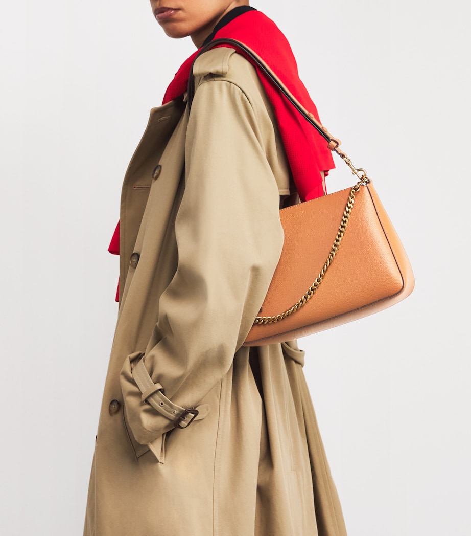 Leather Perry Shoulder Bag 200 AUTUMN BROWN Image 2