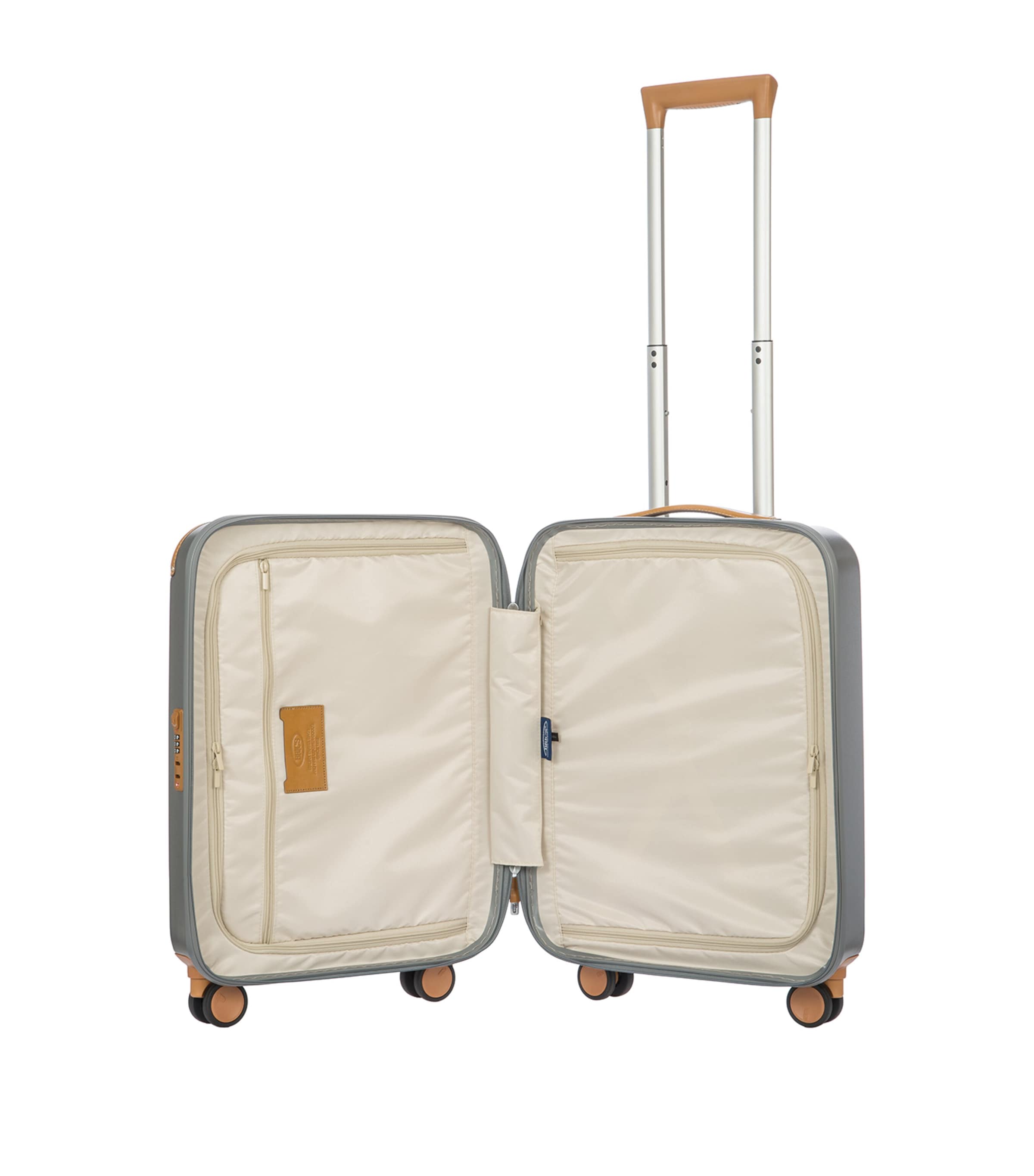 Amalfi Carry-On Suitcase (55cm) SILVER Image 5
