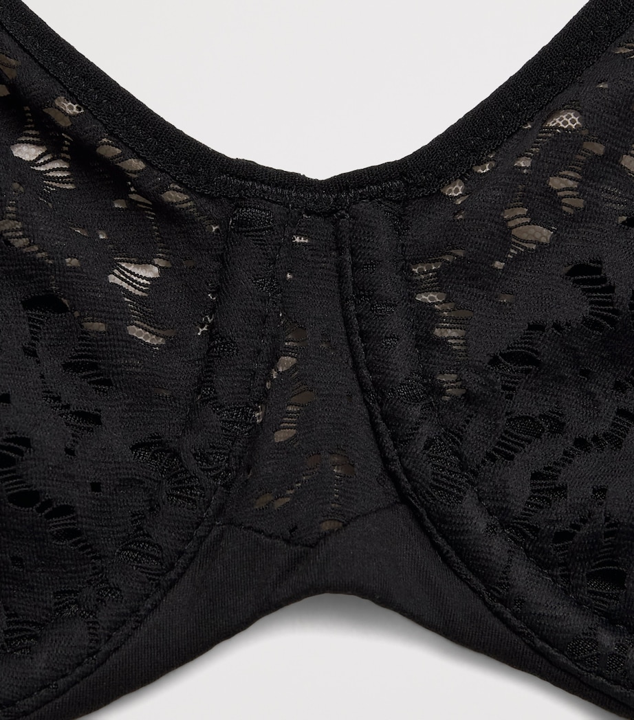 Chantelle Womens Norah Underwired Bra Black Image 4