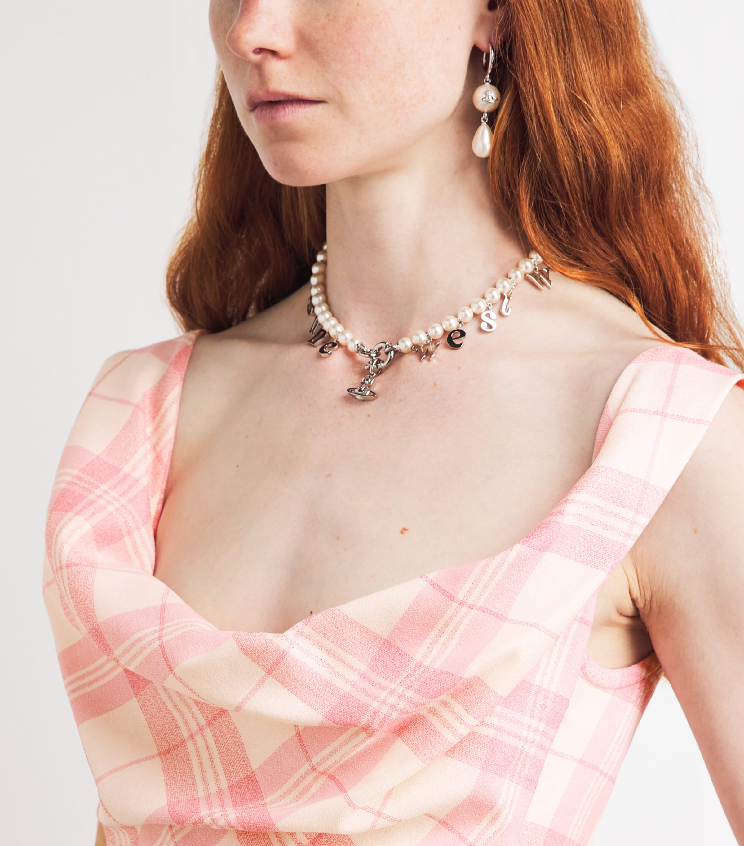 vivienne westwood sunday dress pink Vivienne Westwood: Pink Sunday Midi Dress