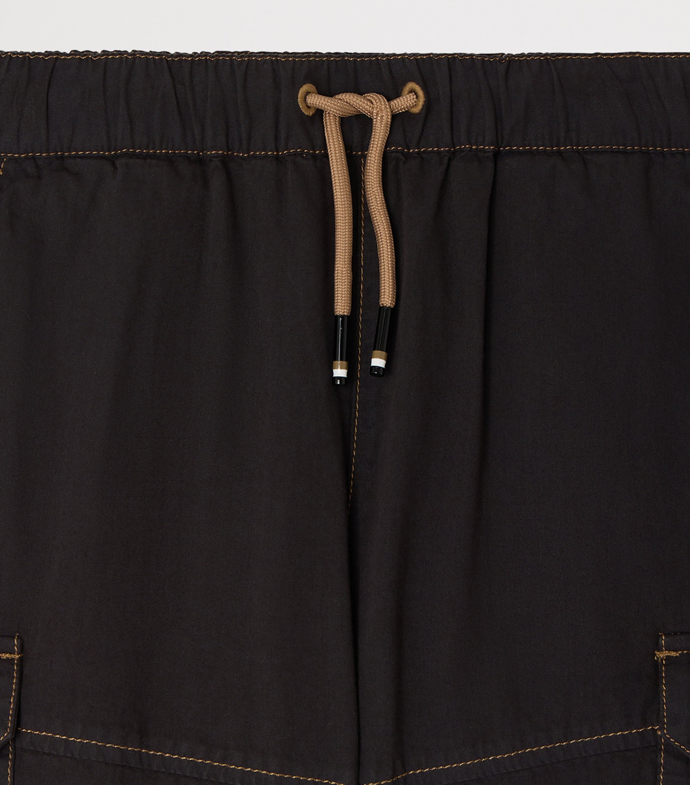 Bonpoint Cotton Lawson Shorts (10-14 Years) Faux Noir Image 3