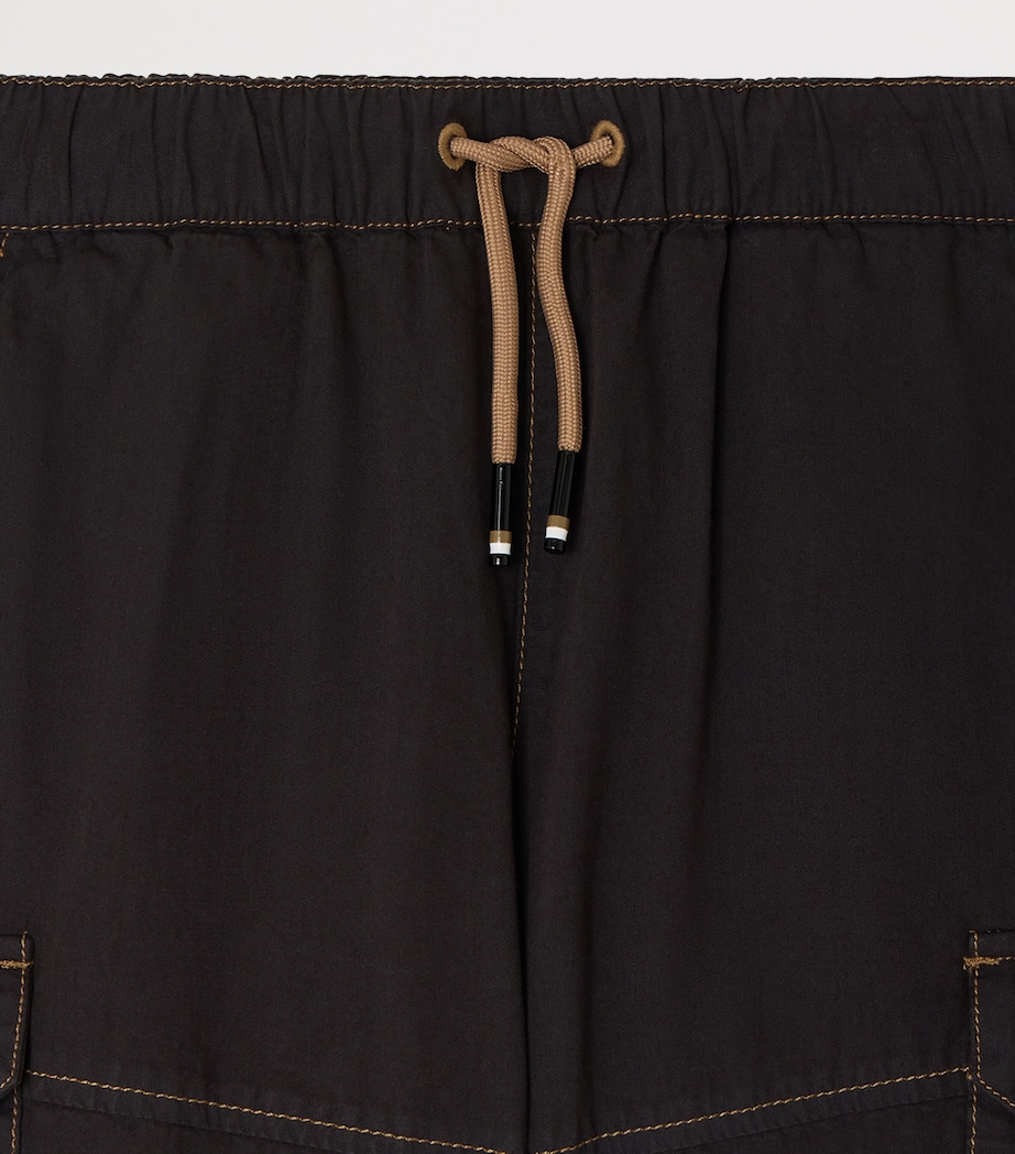 Bonpoint Cotton Lawson Shorts (10-14 Years) Faux Noir Image 3