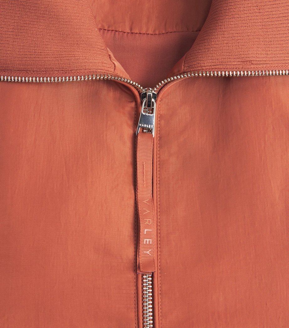 Varley Womens Oversized Lotta Blouson Jacket Maple Image 6