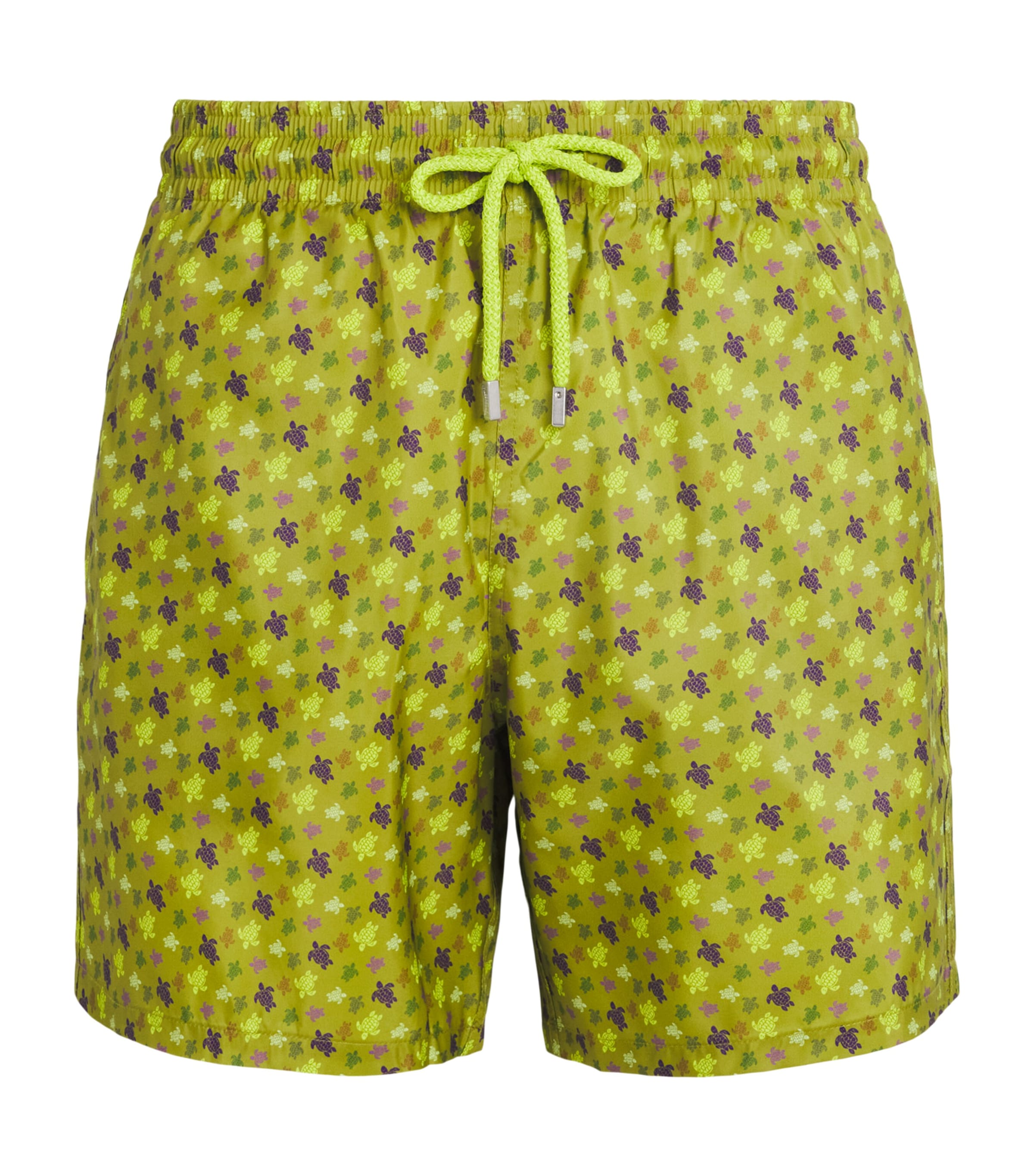 Vilebrequin Mens Micro Ronde des Tortues Swim Shorts Absinthe Image 1