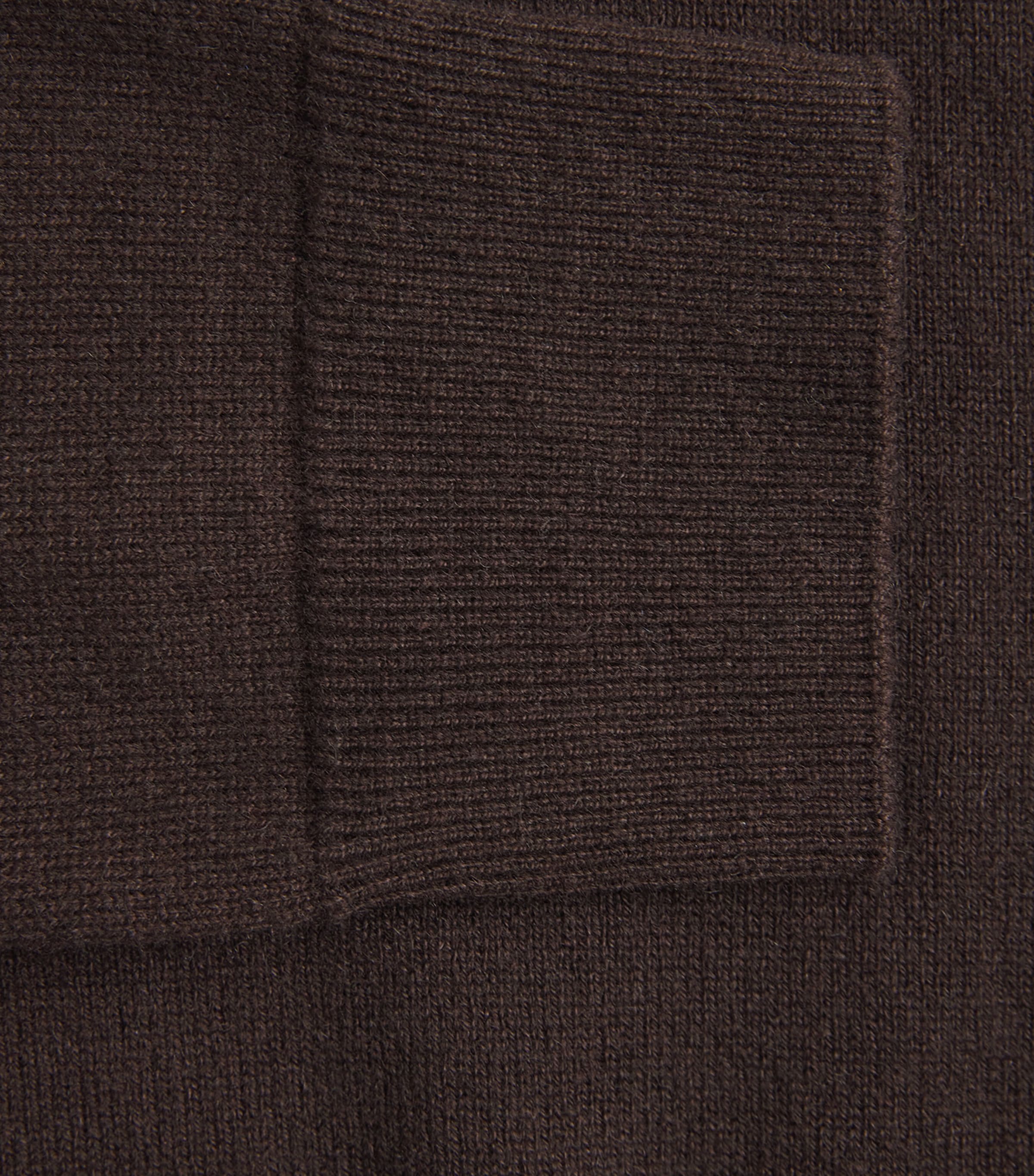 Cashmere Rollneck Sweater BROWN Image 5