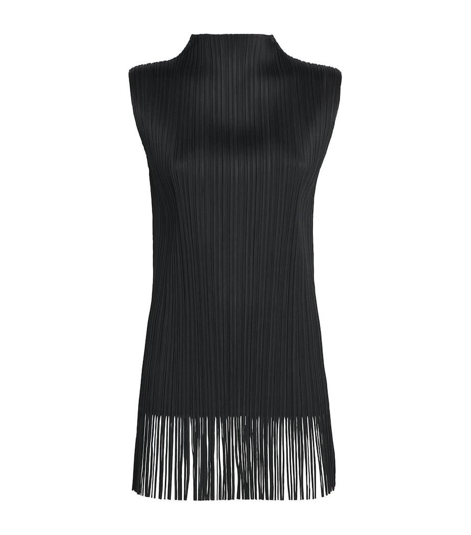 Wave Tunic Top BLACK Image 1