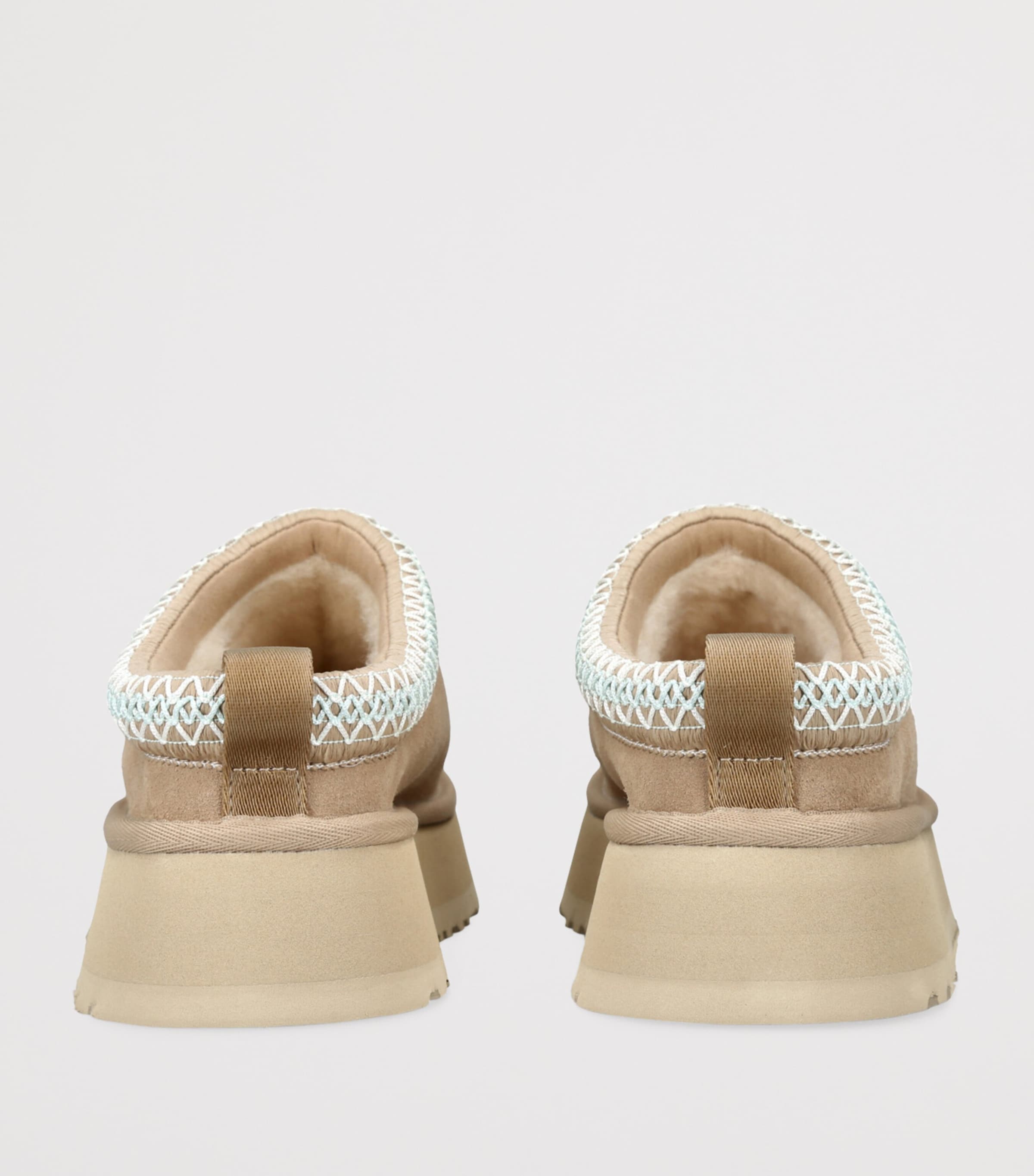 UGG Beige Suede Tazz II Slippers | Harrods UK