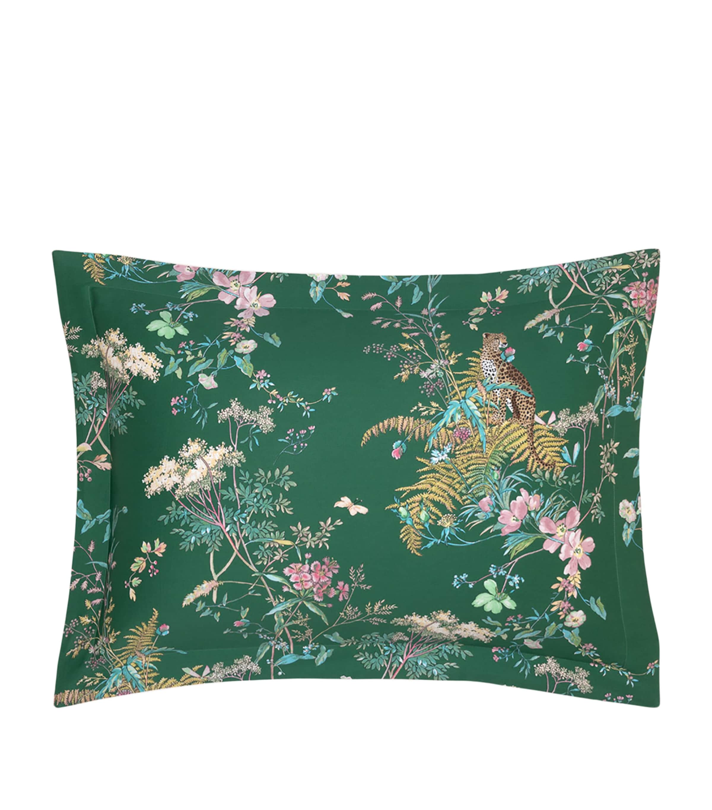 Yves Delorme Contes King Oxford Pillowcase (54cm x 94cm) Multicoloured Image 1