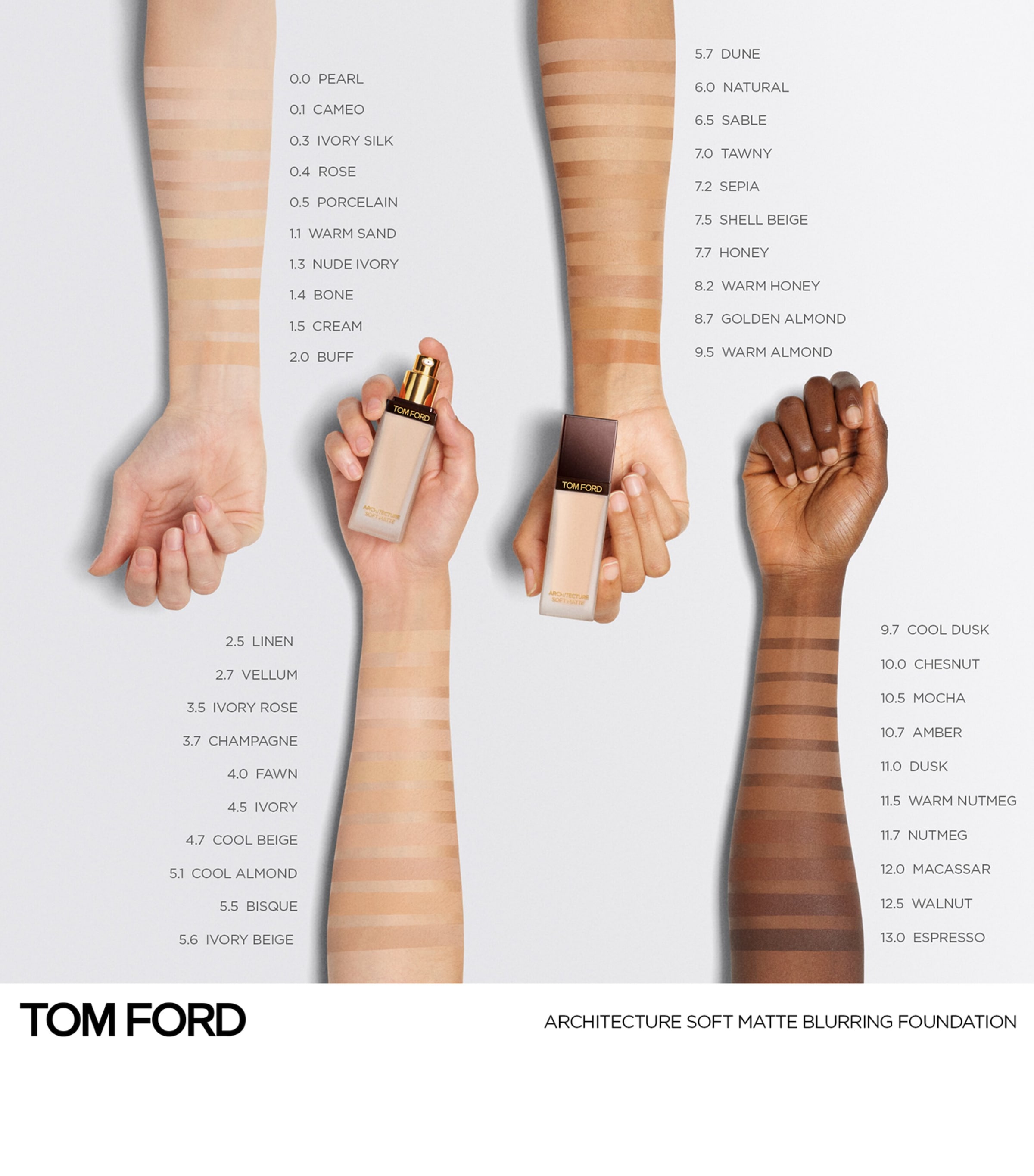 TOM FORD Architecture Soft Matte Blurring Foundation Porcelain Image 3