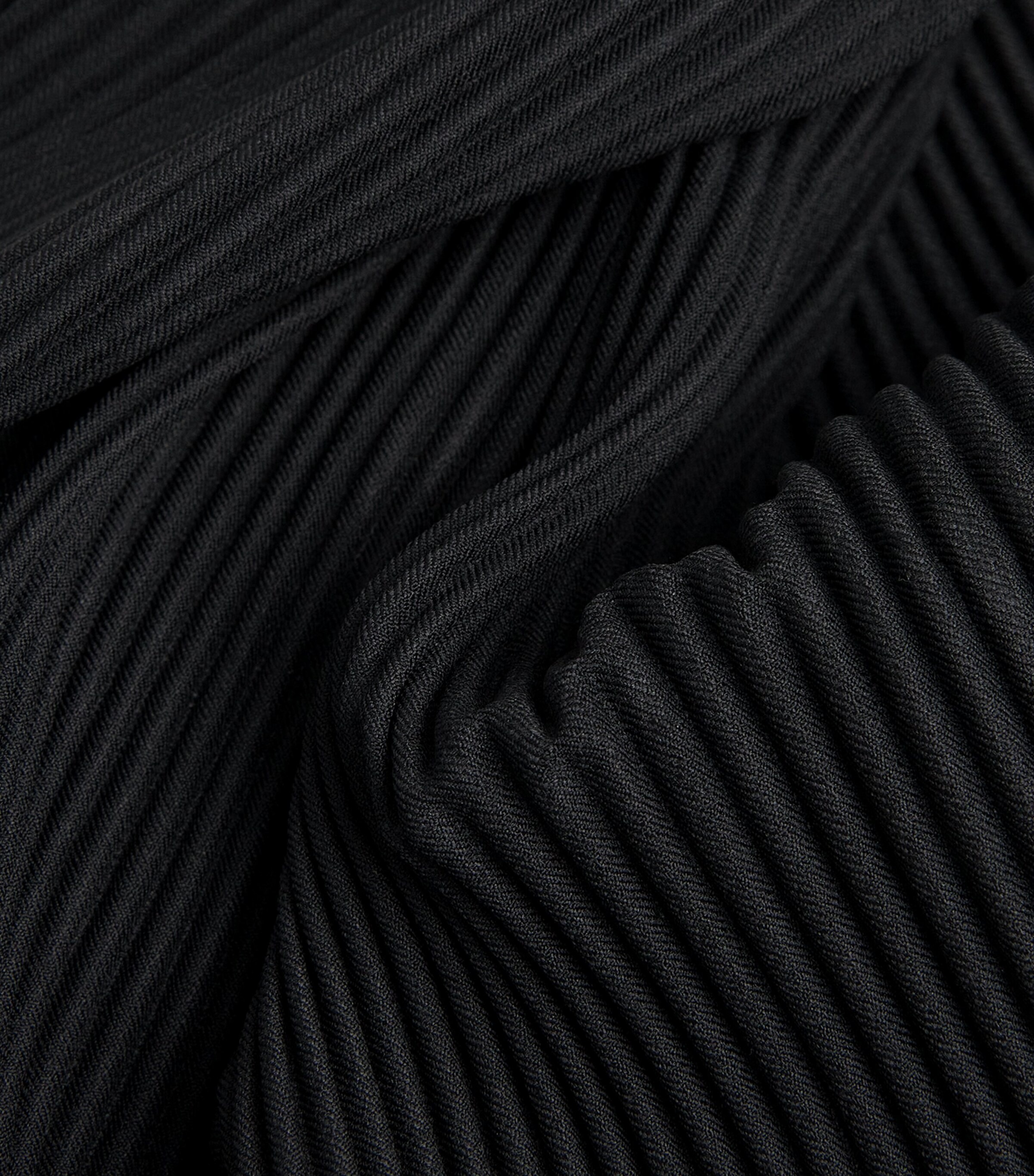 Homme Plissé Issey Miyake Mens Pleated Tailored Trousers Black Image 5