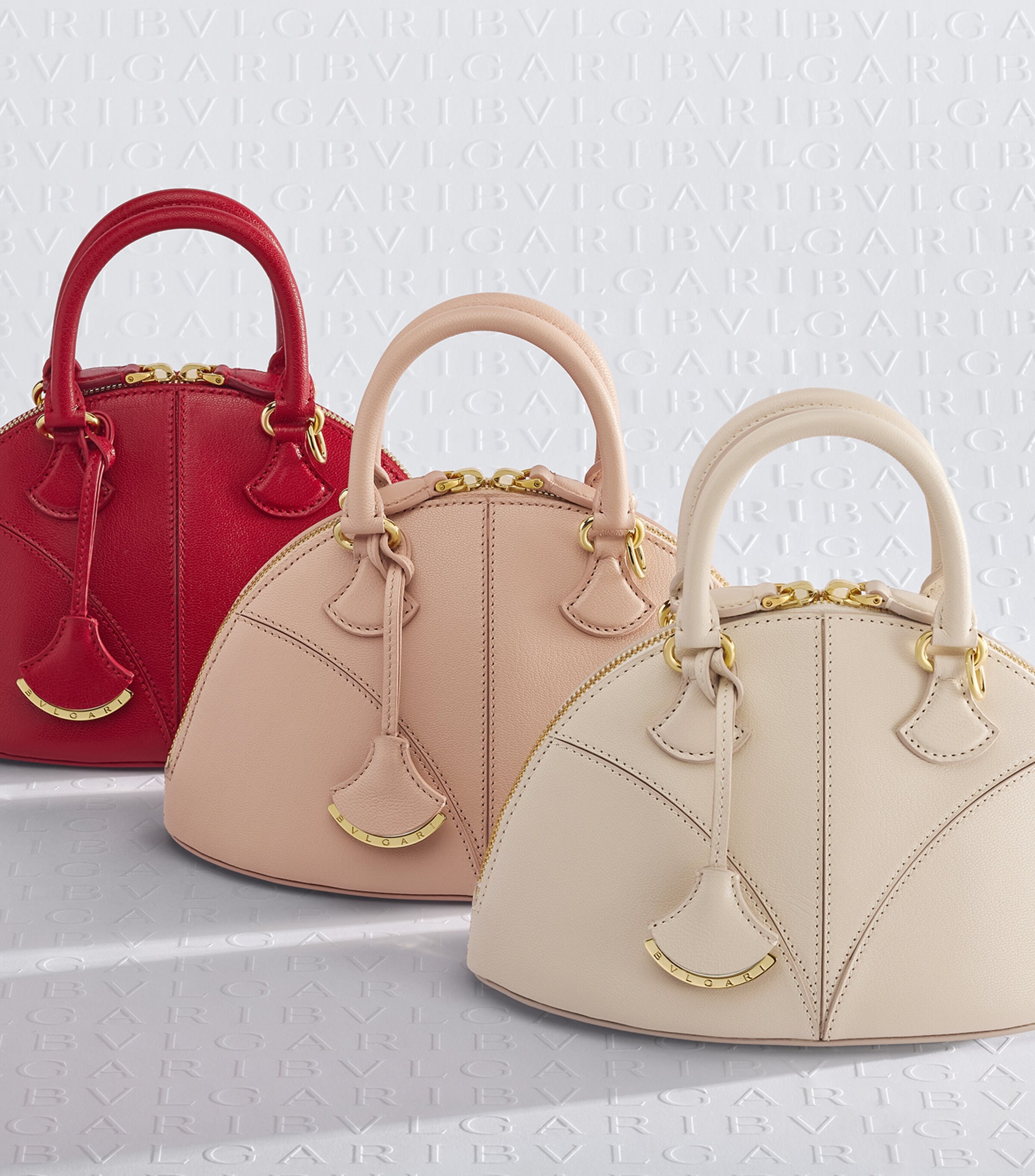 Small Goat Leather Marquise Top-Handle Bag PINK MEDIUM Image 8