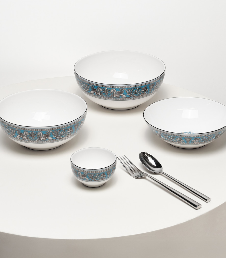 Florentine Cereal Bowl (18cm) TURQUOISE Image 7