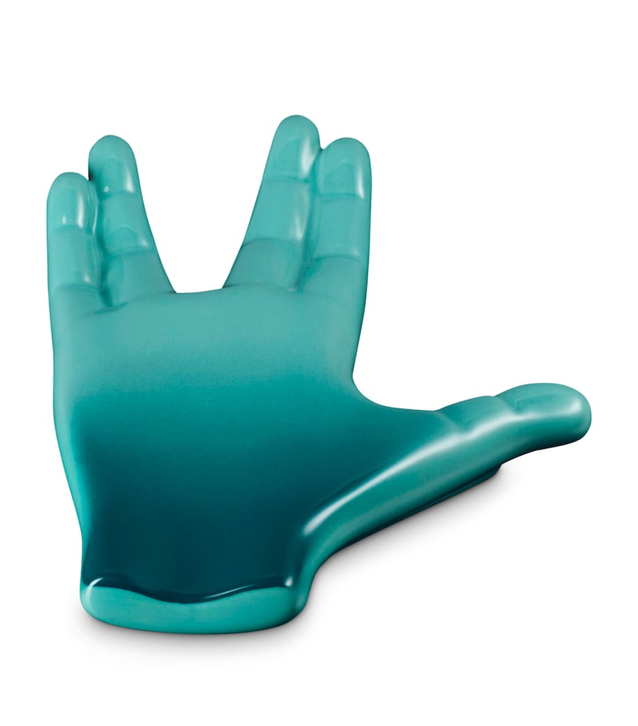 Le Creuset x Star Trek Spock Spoon Rest Blue Image 2
