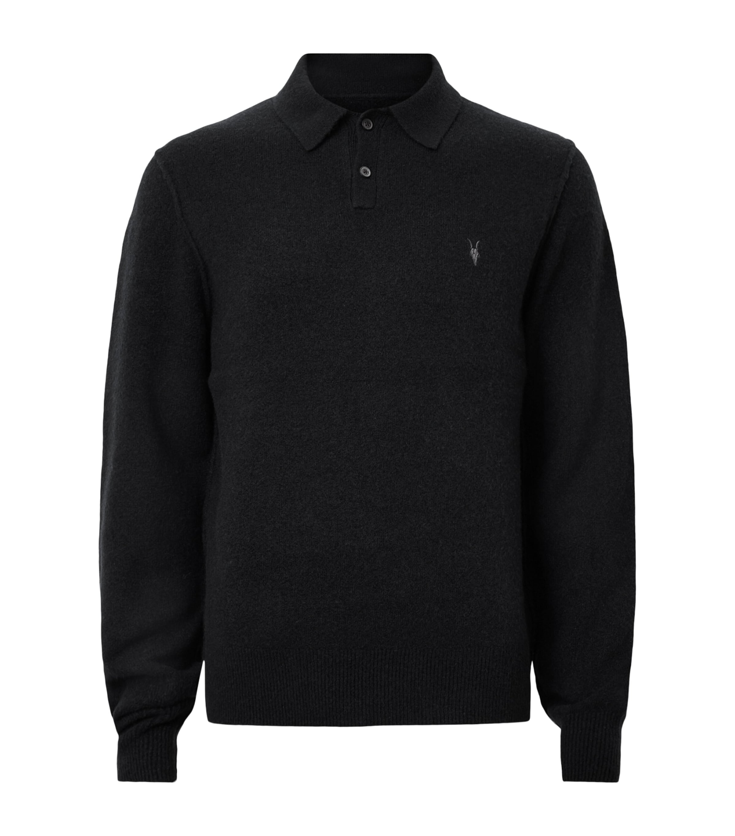 Statten Polo Sweater BLACK Image 1
