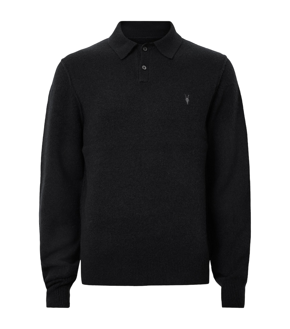 Statten Polo Sweater BLACK Image 1