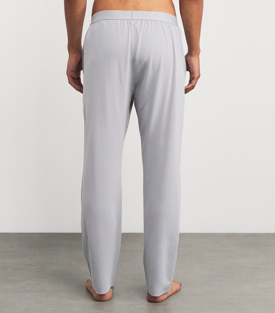 Cotton-Blend Sleep Trousers PCUHARBOR MIST Image 4