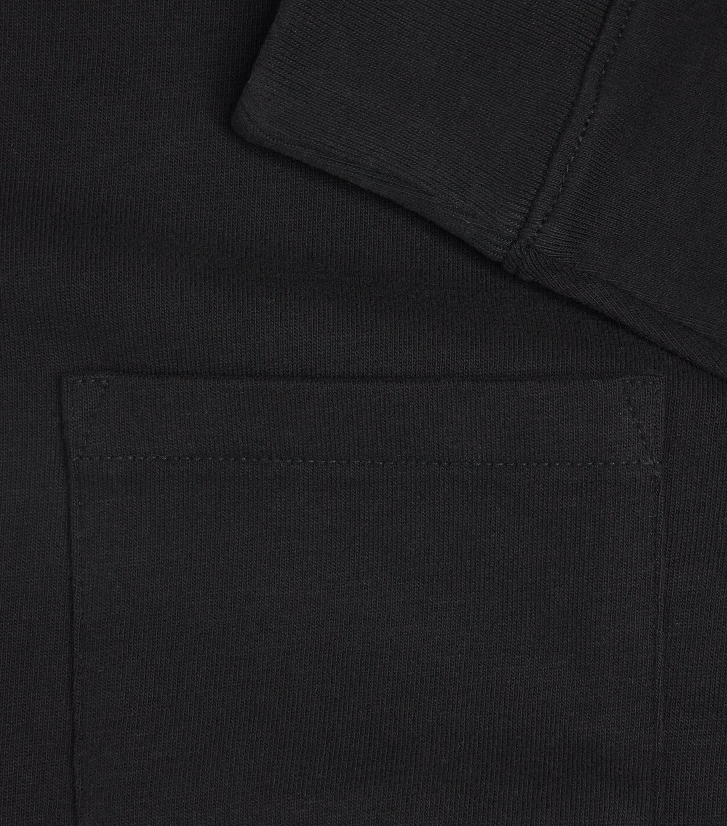 Sueded Jersey Pocket T-Shirt 001BLK BLACK Image 5