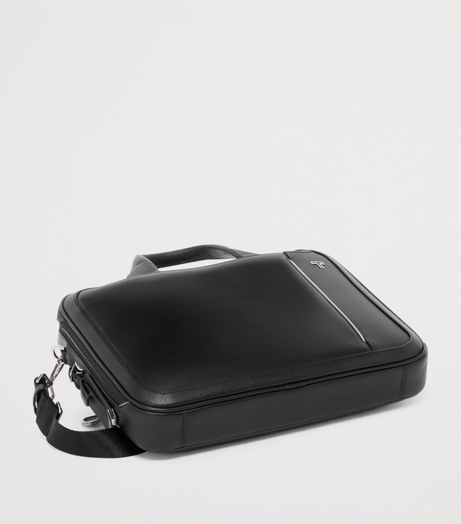 Leather Arrivé Hannover Slim Briefcase BLACK 1041 Image 6