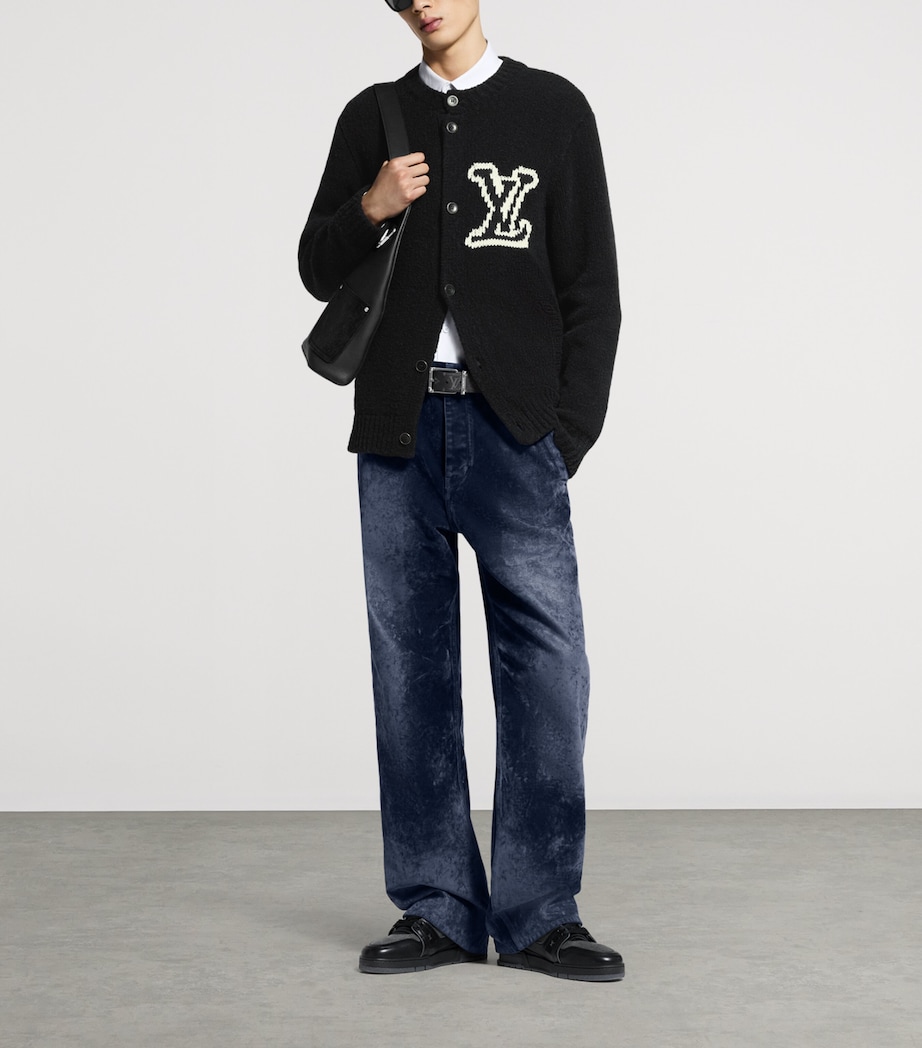 LV Low-Top Sneakers BLACK Image 8