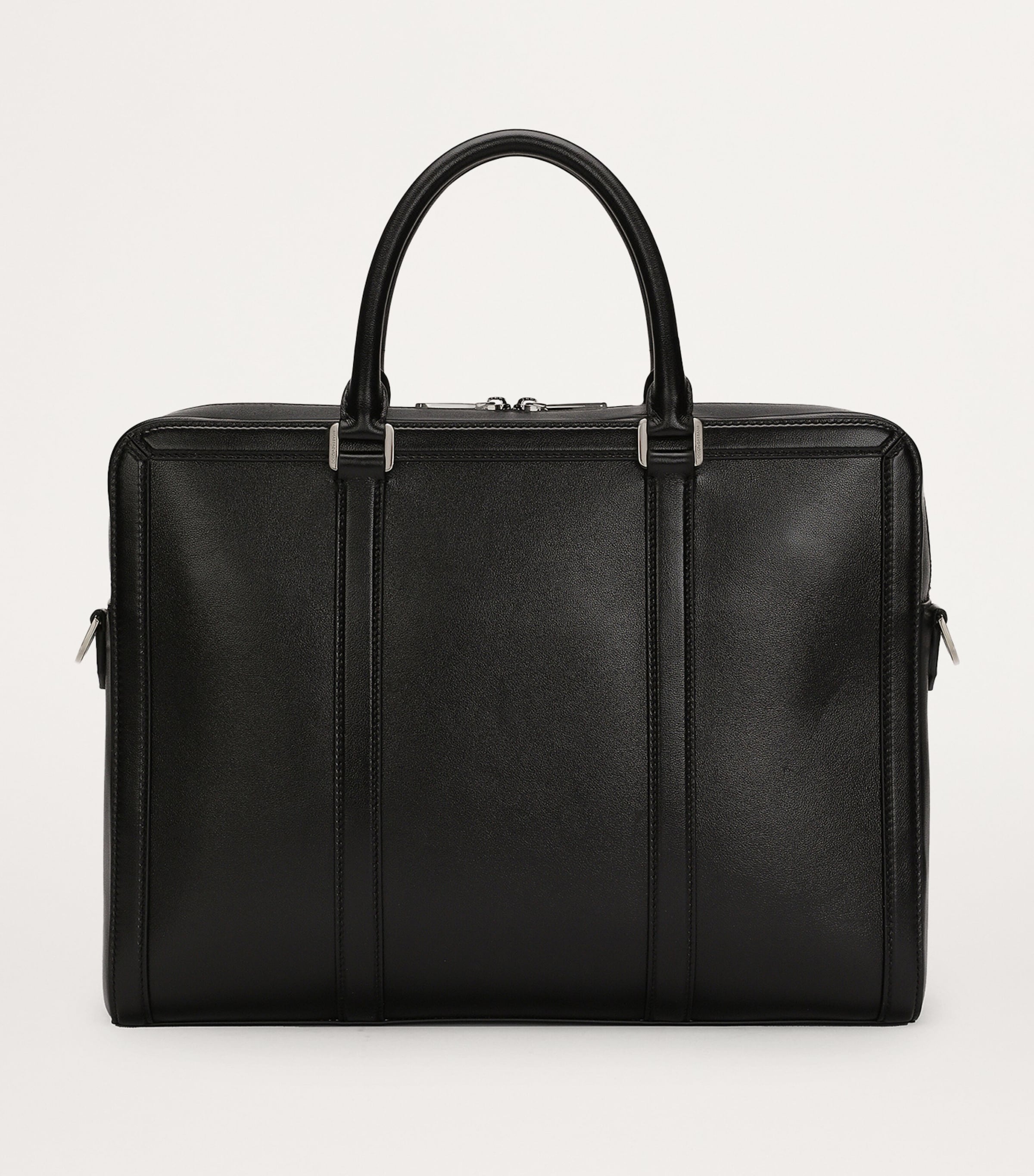 Calfskin Briefcase 80999-BLACK Image 3