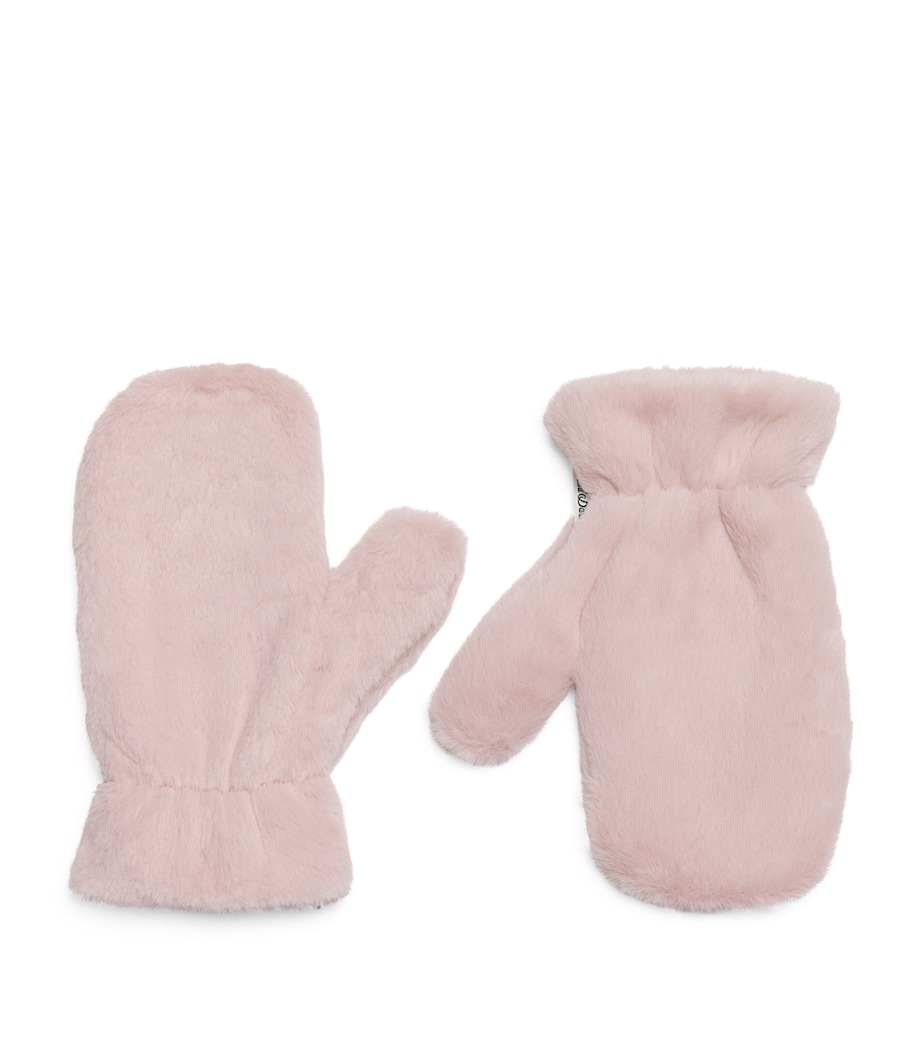 Faux-Fur Muffy Mittens 00101I21PINK Image 1