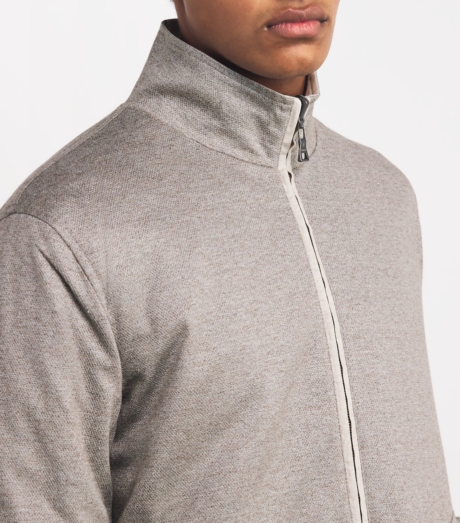 Linen Reversible Jacket TX13.1/25 NATURALE Image 7