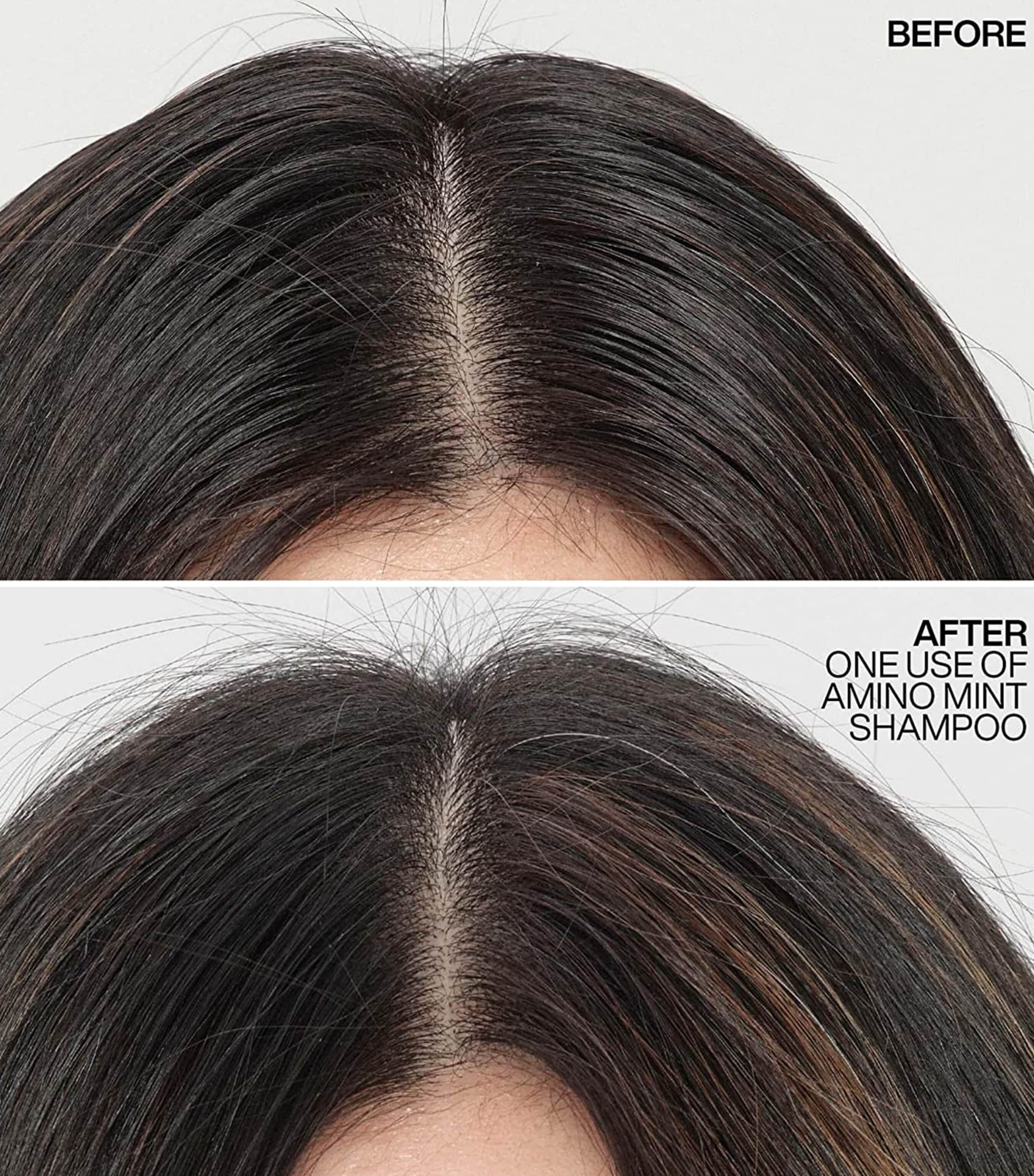 Amino Mint Scalp Relief Shampoo for Oily Scalps (300ml) NO COLOUR Image 4