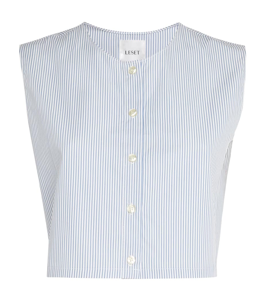 Cotton Striped Yoshi Top SEASIDE STRIPE Image 1