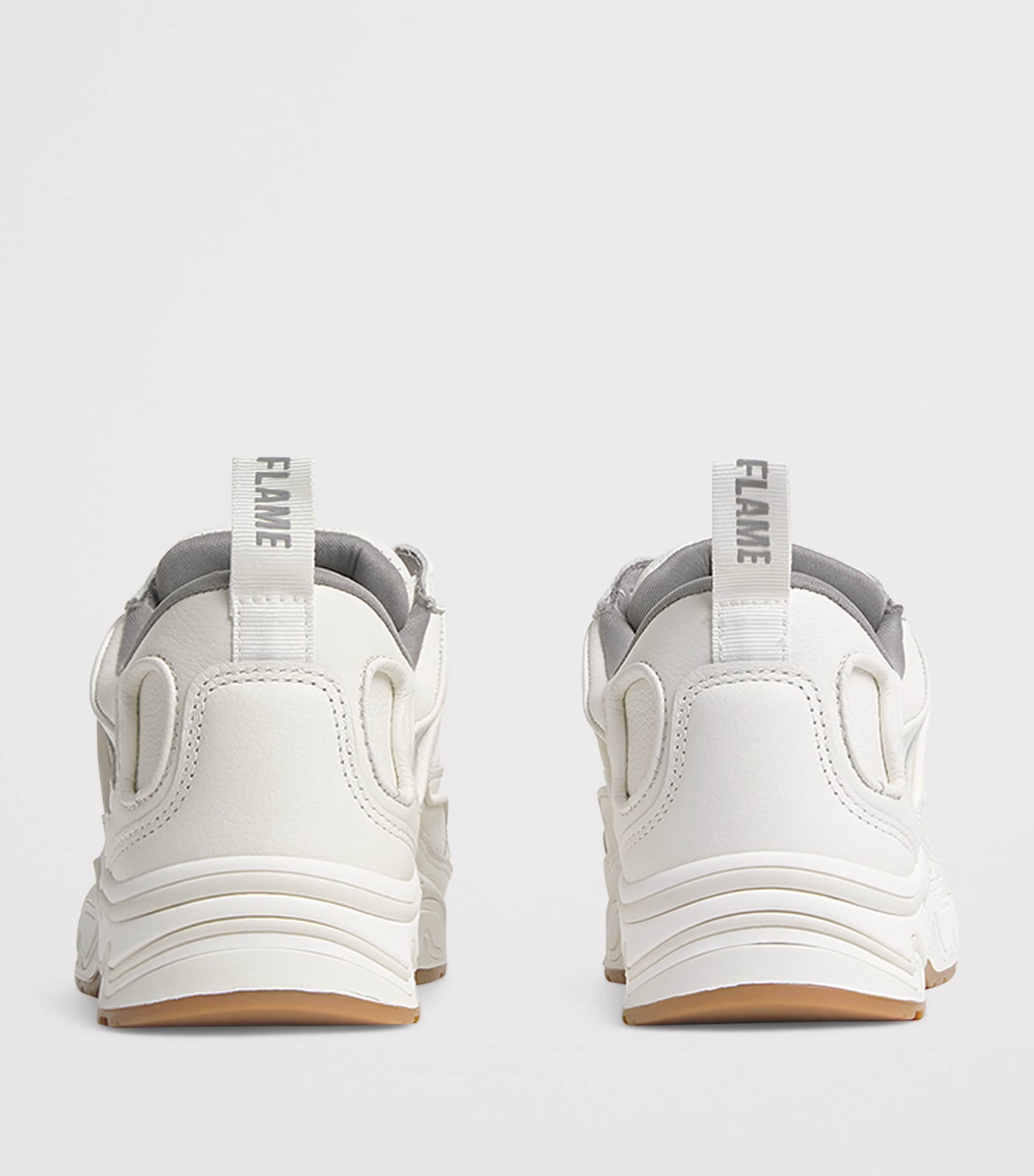 Flame Sneakers WHITE Image 4