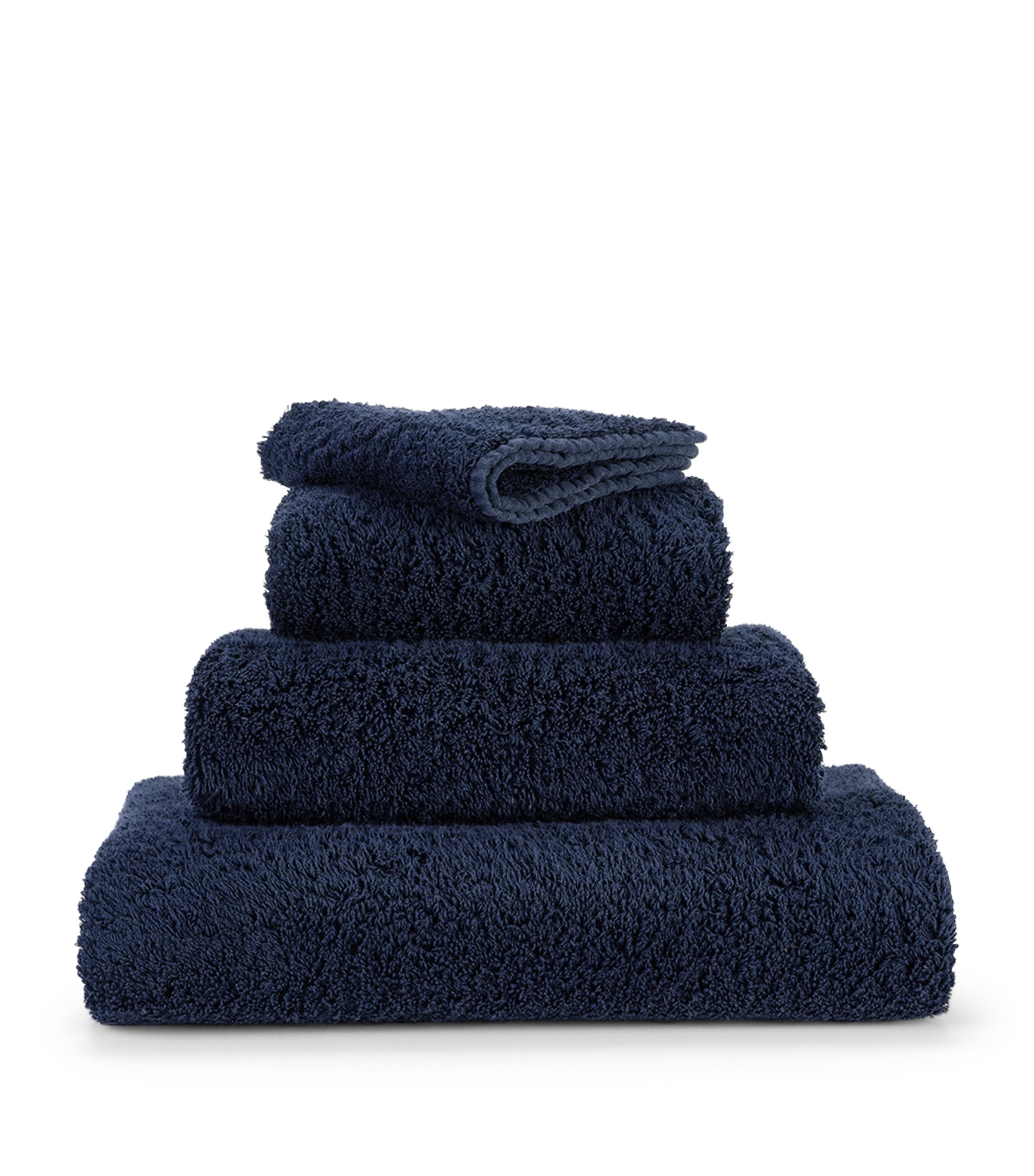 Abyss & Habidecor Super Pile Face Cloth (30cm x 30cm) Navy Image 1