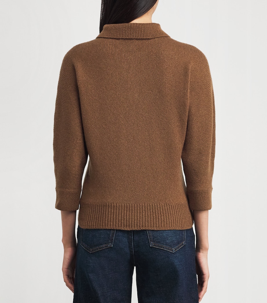 Cashmere Herve Sweater 745 MAPLE Image 4