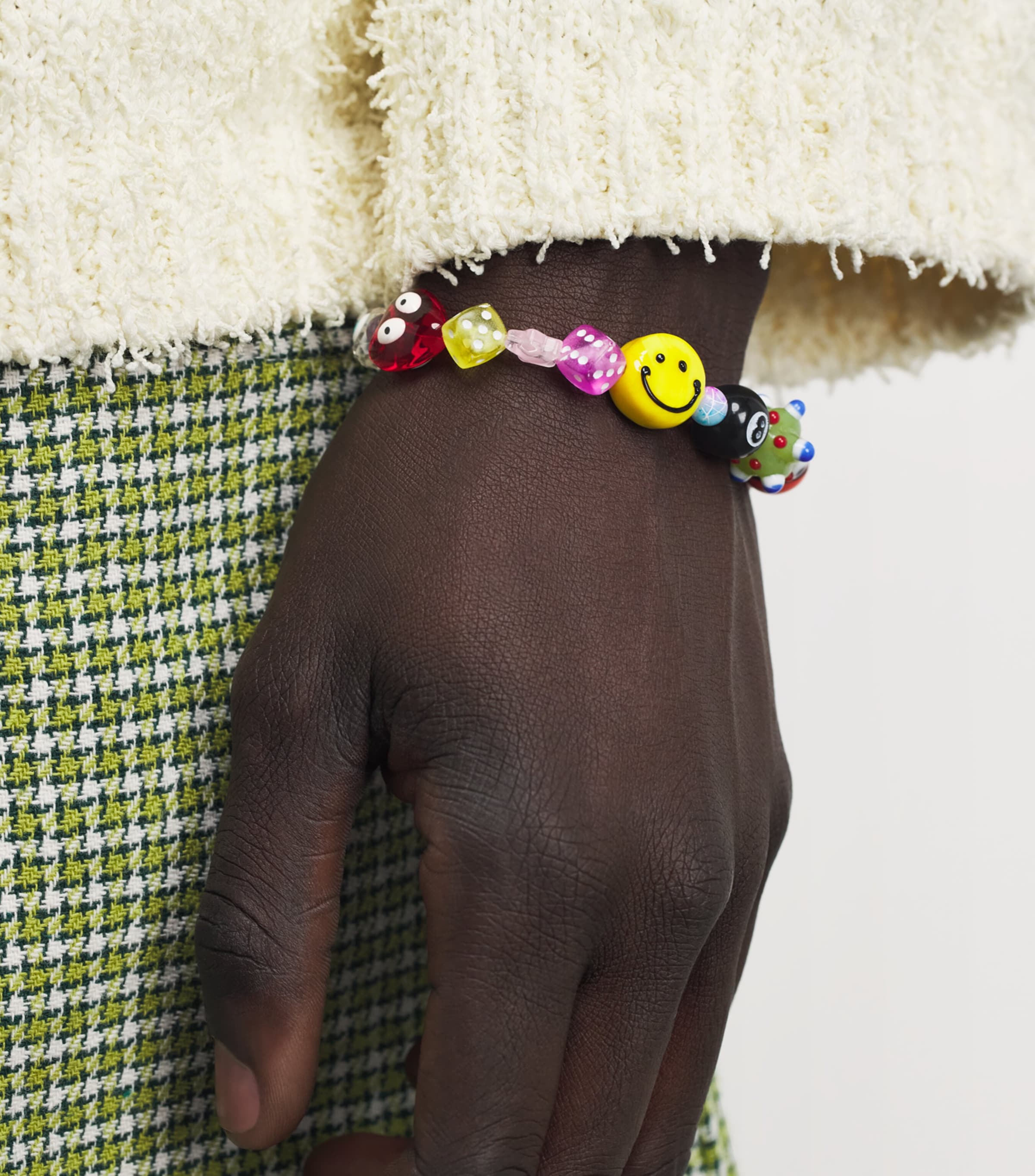 Nialaya Jewelry Beaded Happy Life Bracelet Image 2