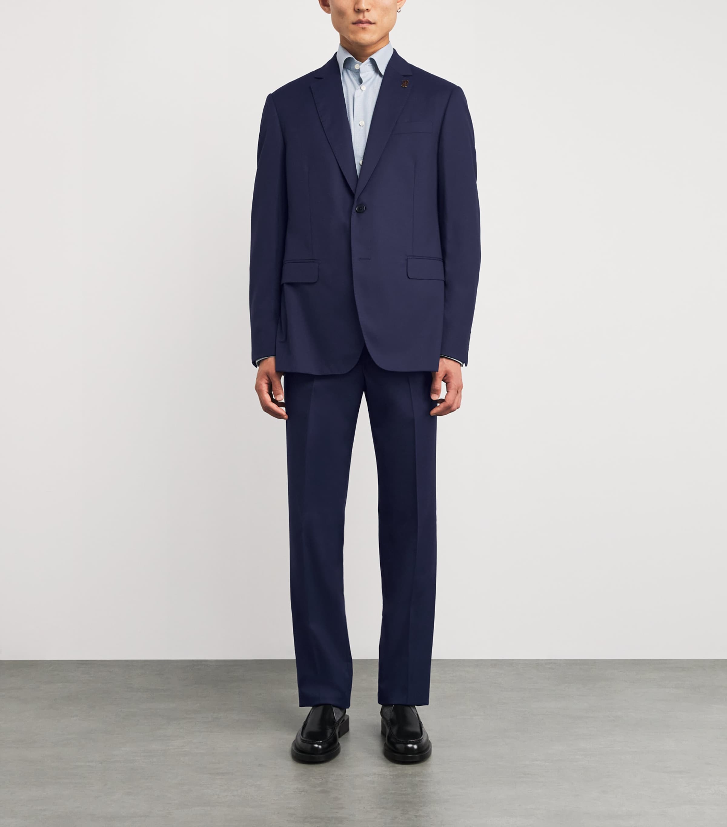 Wool Vicenza 2-Piece Suit 07BLUE Image 3