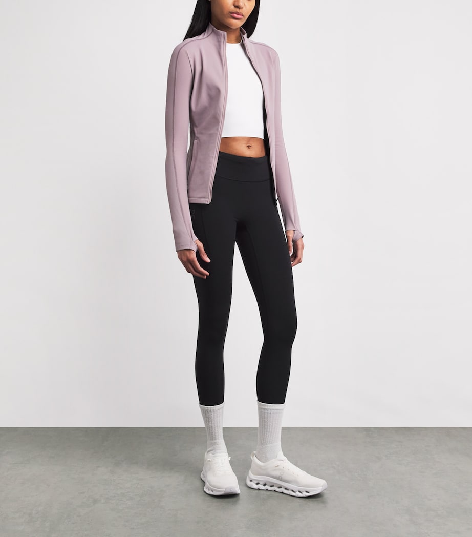 On Womens Performance 7/8 Leggings Black Image 2