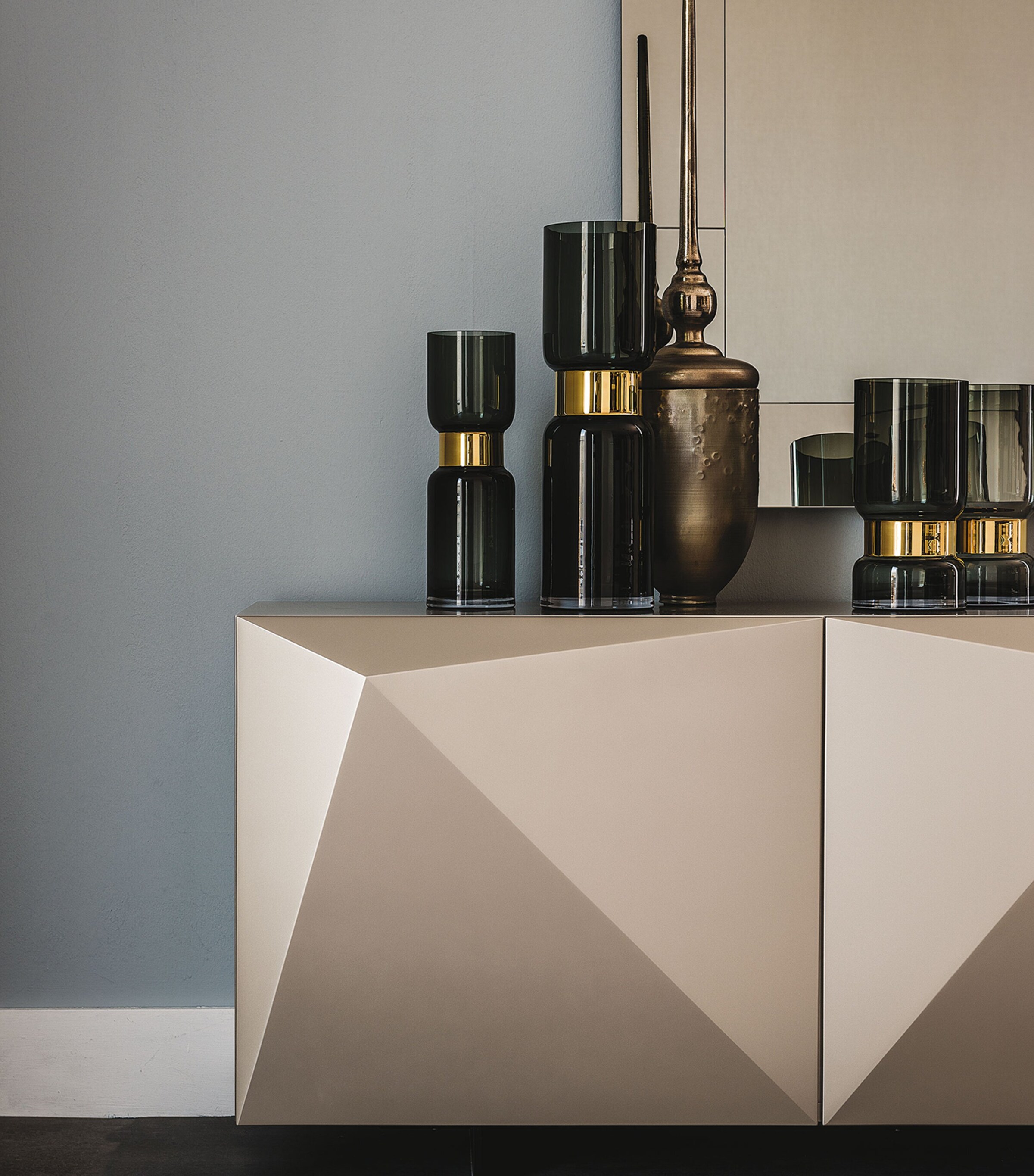 Wood Kayak Sideboard BRUSHED BRONZE Image 3