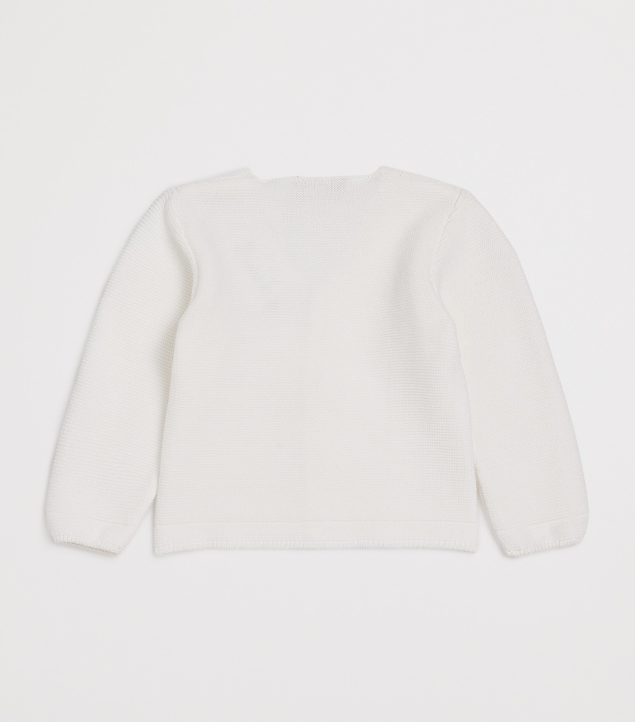 Cotton Cardigan (3 Months-4 Years) 60 H82 CREAM Image 2