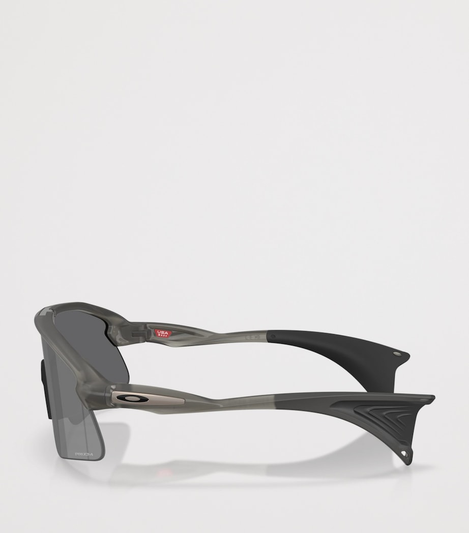 Oakley Stunt Devil Rectangle Sunglasses Grey Image 3