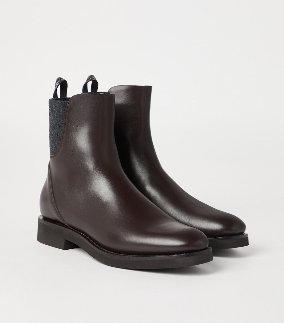 Leather Chelsea Boots C8279 Image 3
