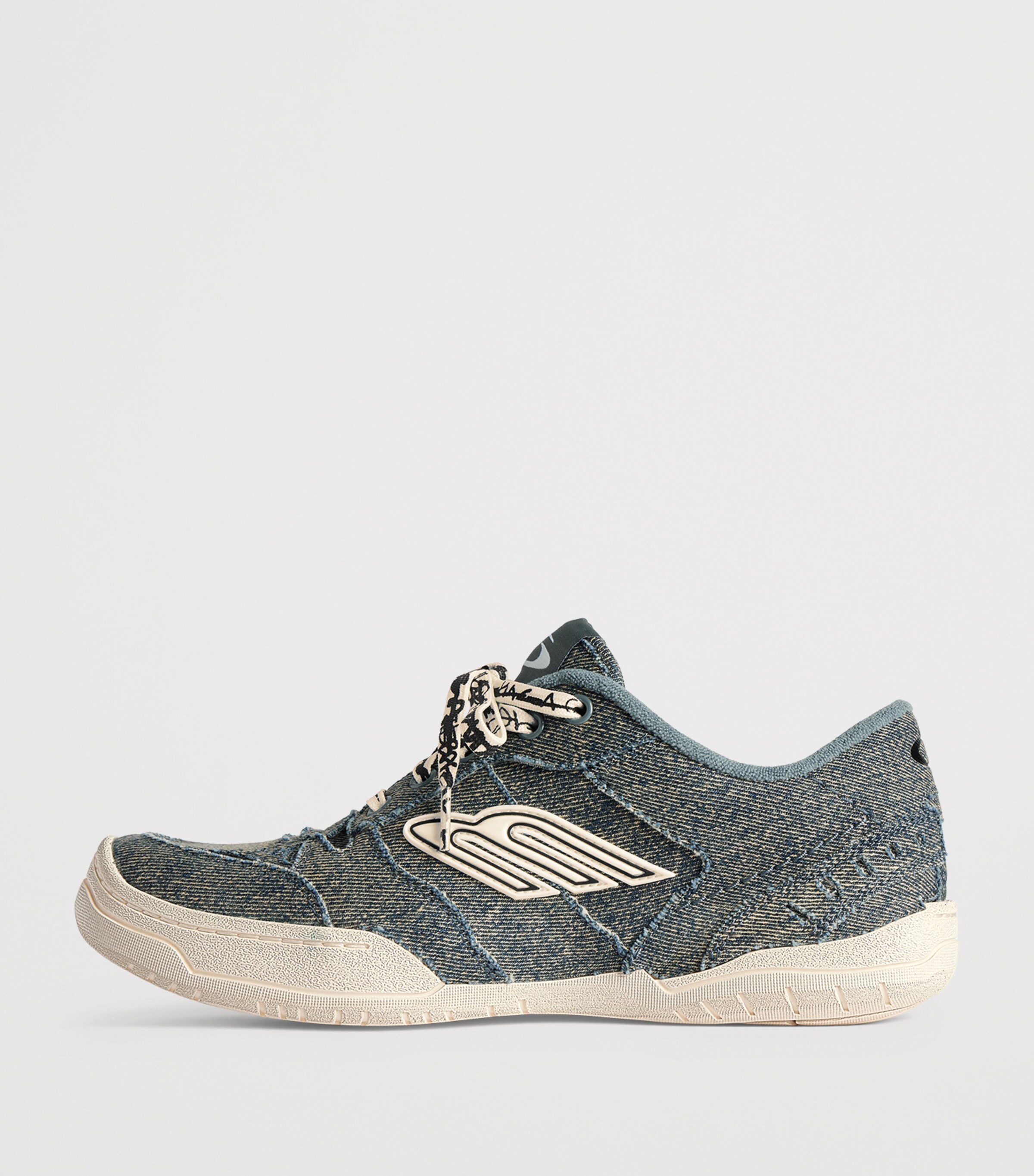 Balenciaga Denim Hamptons Sneakers Image 5