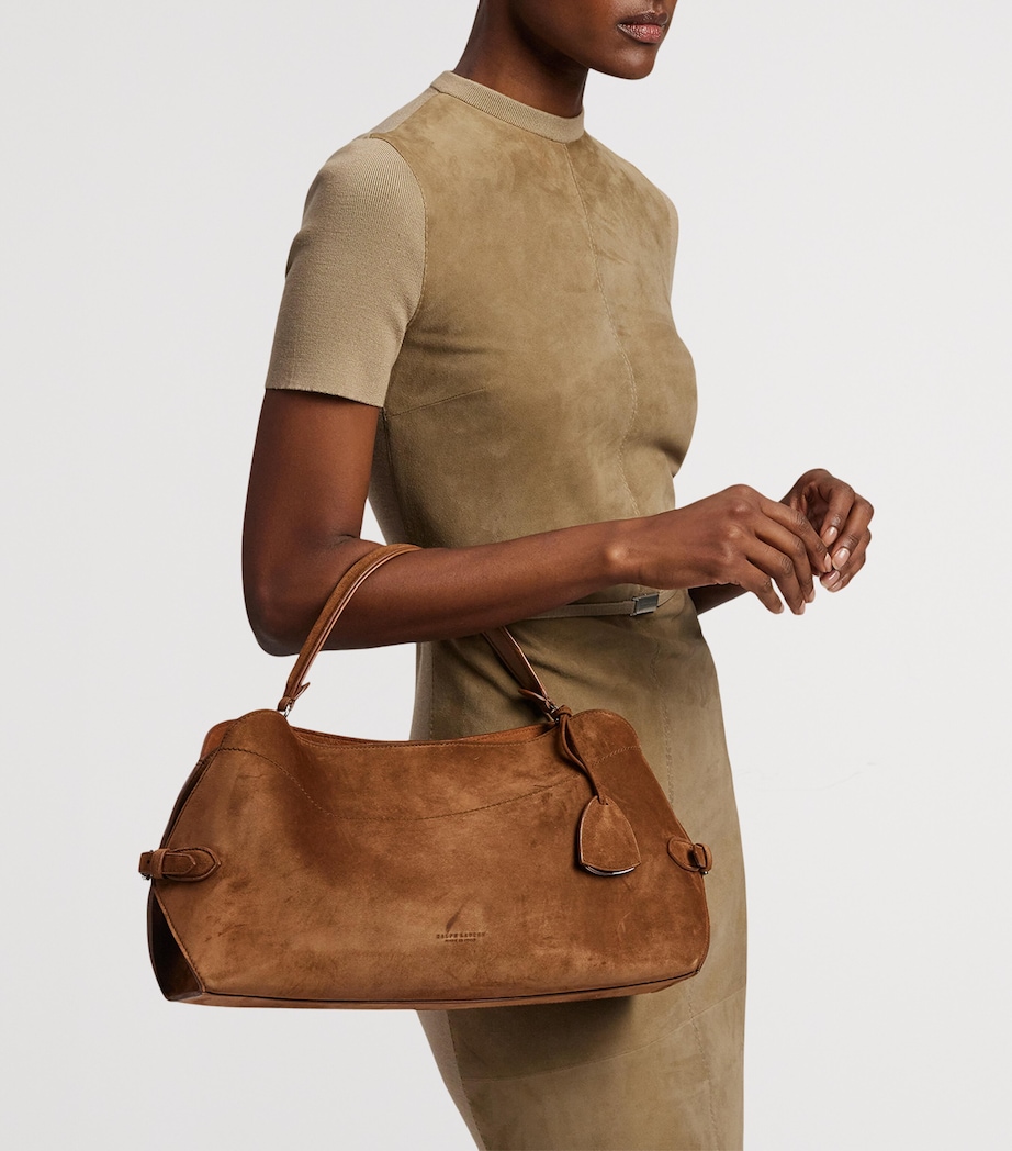 Suede The Ralph Shoulder Bag NUTMEG Image 7